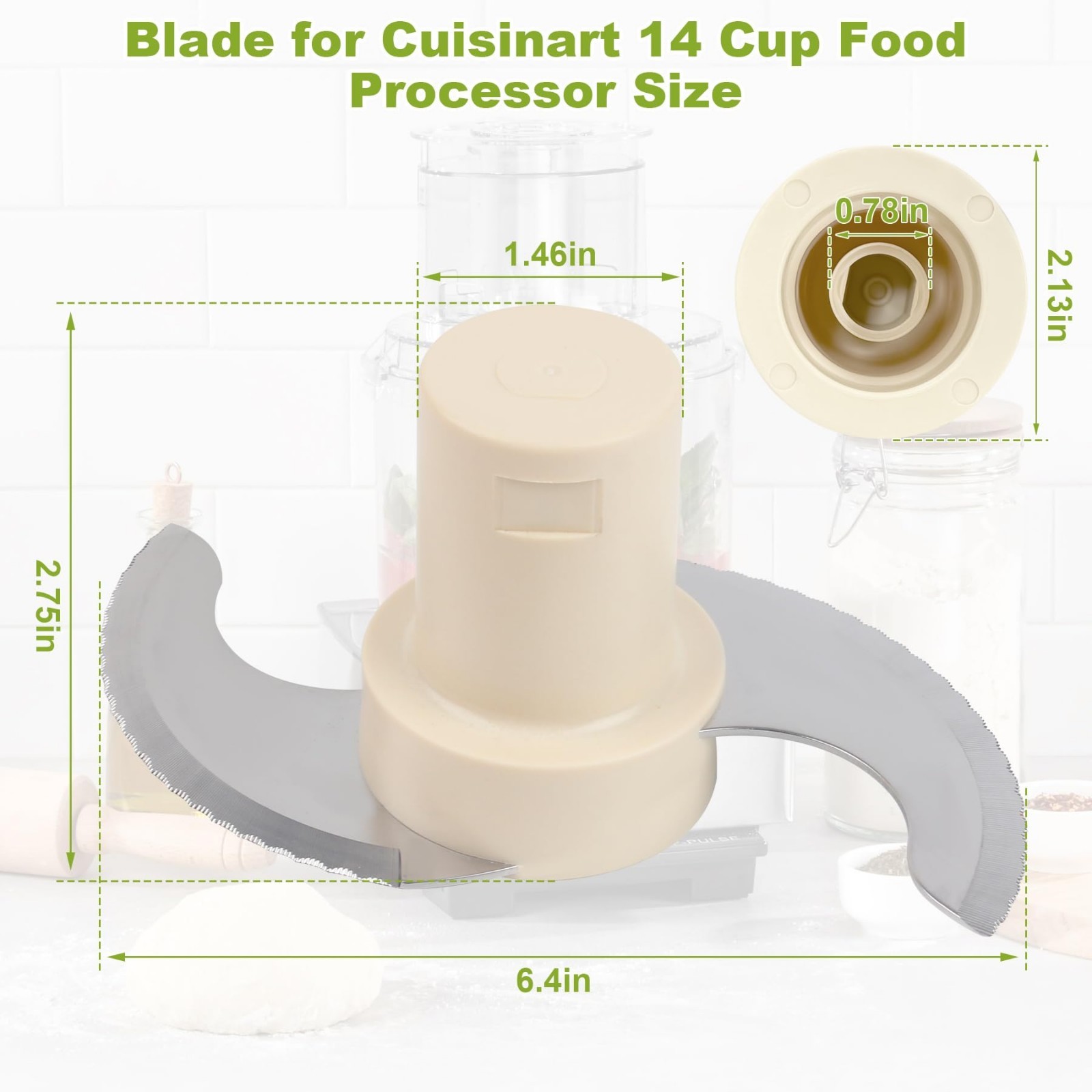 Replacement Blade for 14 Cup Food Processor – Fits DLC-2014, DFP-14 Models