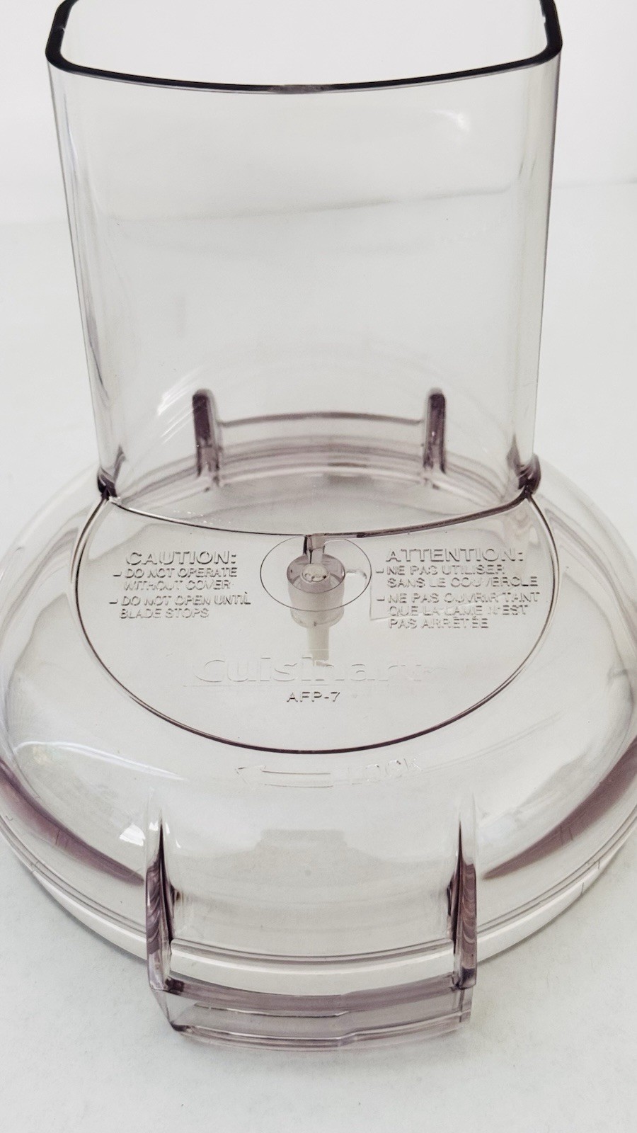 Cuisinart AFP-7 Food Processor Lid And Pusher Only Replacement Parts