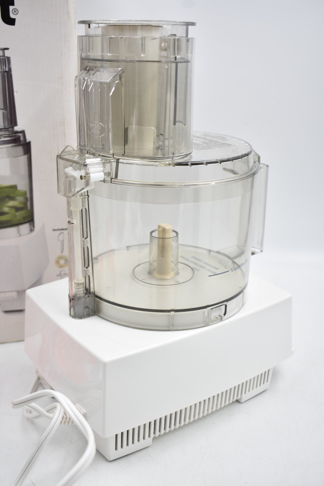 Cuisinart Food Processor Pro Custom 11 & Blades Tested Works DLC-8S White