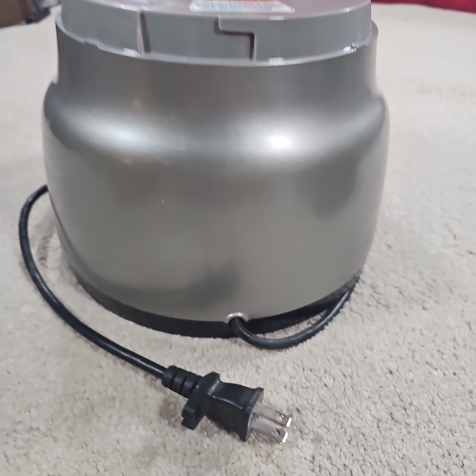 Kitchenaid 13 Cup Food Processor Base KFP1330CU0 Silver Tested OEM
