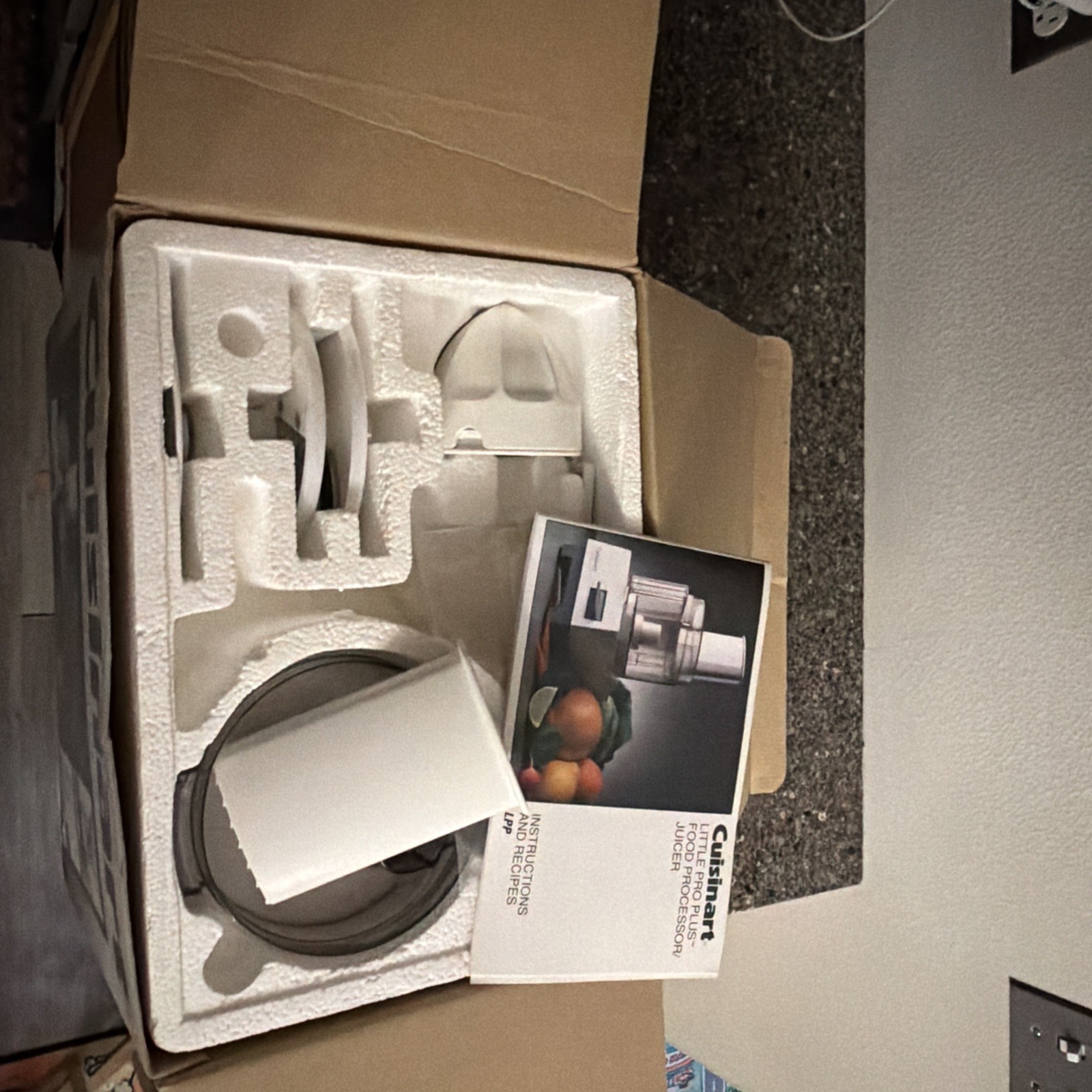 Cuisinart Little Pro Plus Food Processor Juicer Model LPP Complete In Box!