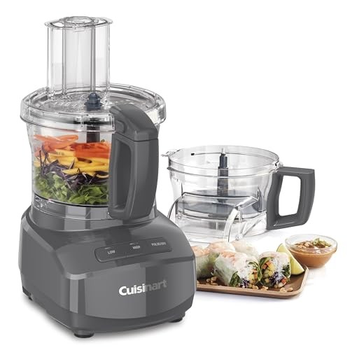CUISINART 9-CUP CONTINUOUS FEED FOOD PROCESSOR – GRAY