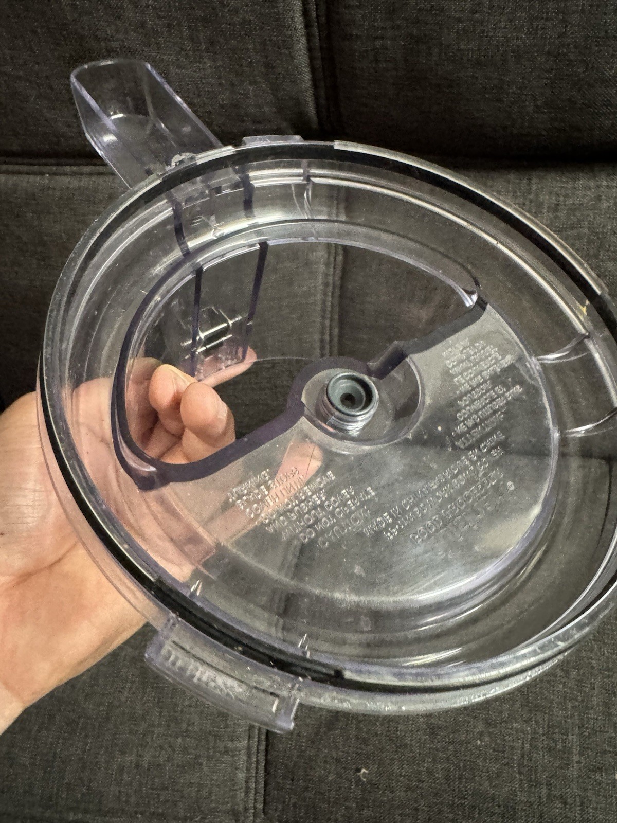 Cuisinart CFP-22GMPC 11 Cup Food Processor Lid COVER Only FP-11WBC (No Chutes)