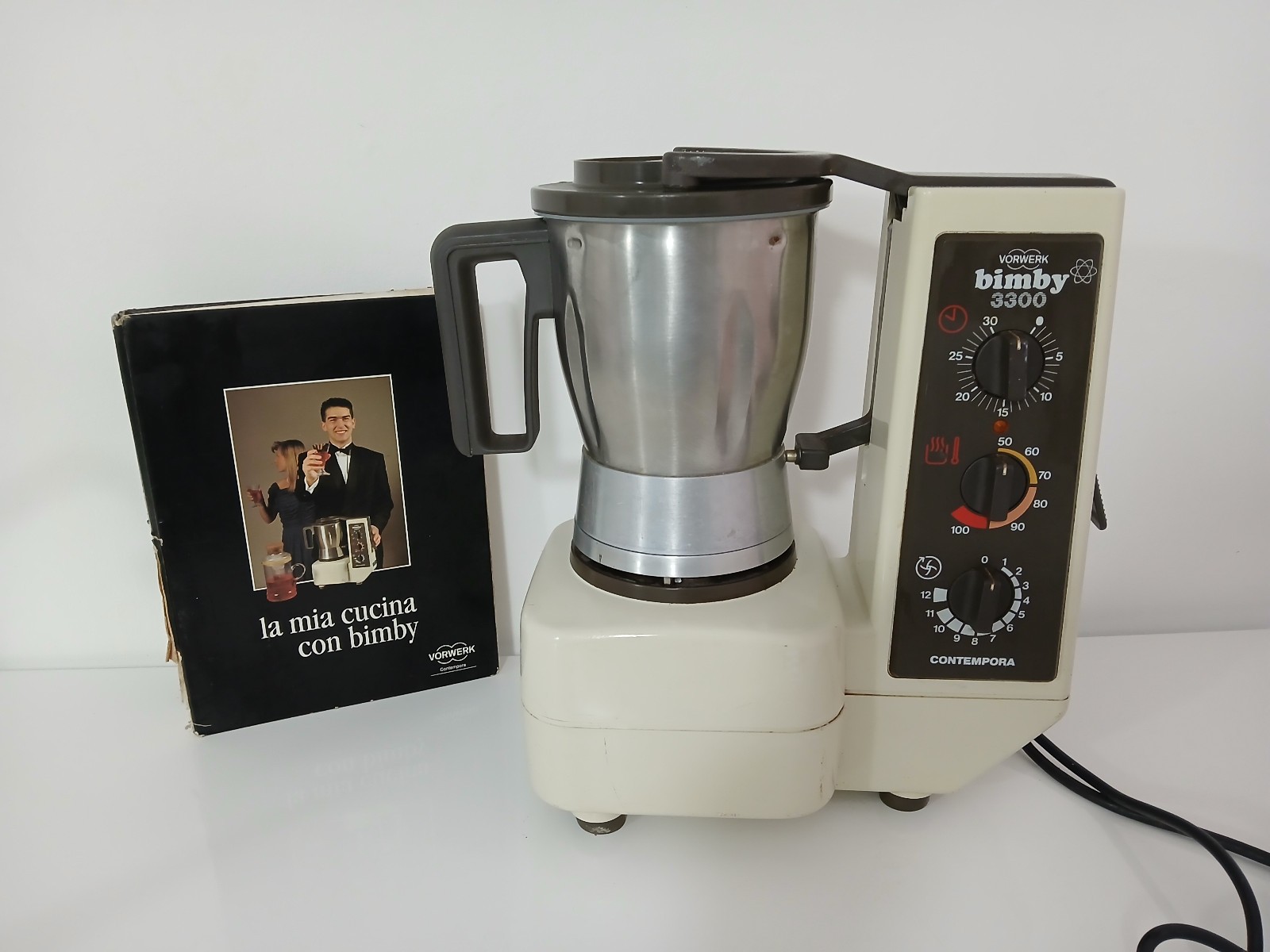 Bimby 3300 Vorwerk Working Kitchen Robot with Cookbook