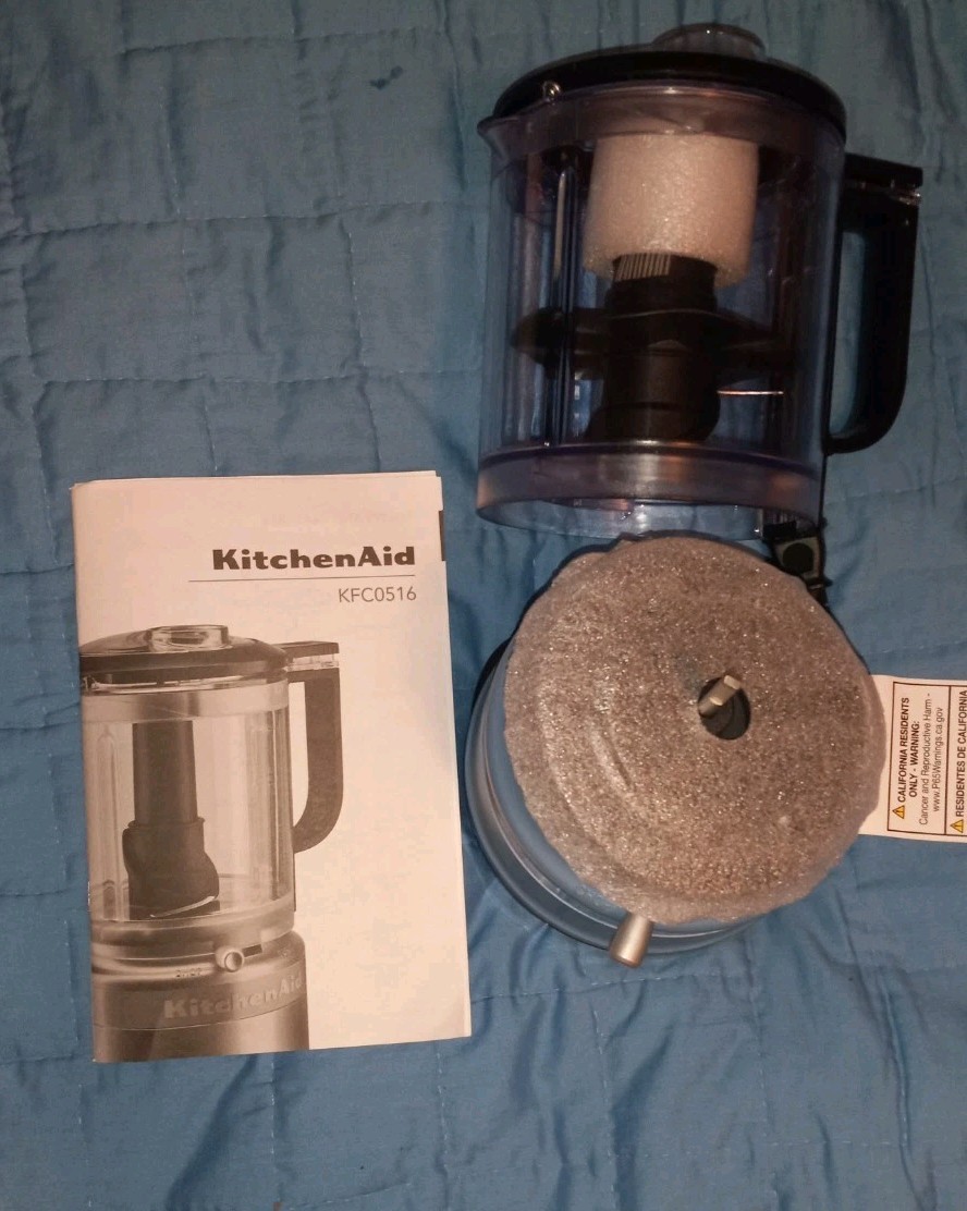 KitchenAid Food Chopper 3.5 Cup Matte Fog Blue Model KFC3516QVB – No Box