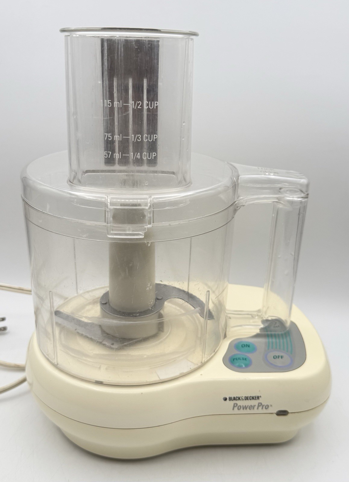Black & Decker Power Pro FP1000 Full-Size Touch Control Food Processor – Works!
