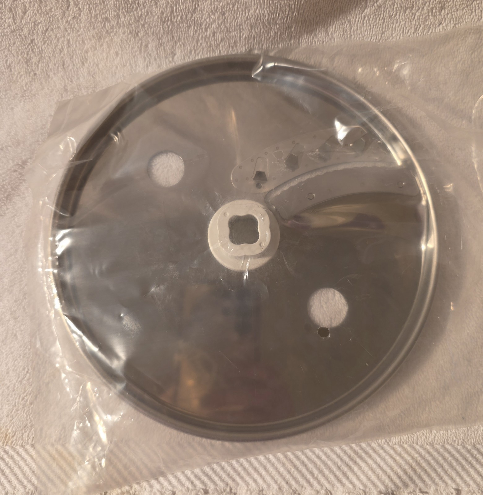 KitchenAid Food Processor Attachment Blades with Gray Hard Plastic Case