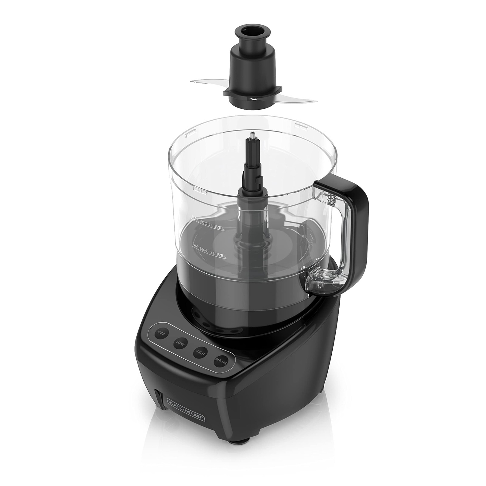 3in1 Easy Assembly 8Cup Food Processor, Stainless Steel SBlade, EasyClean, To…