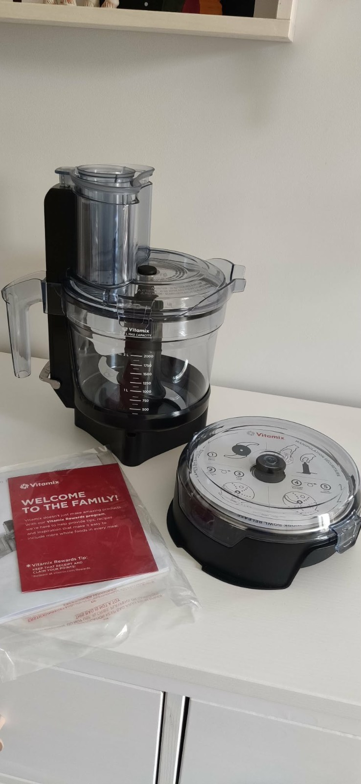 Vitamix 067591 12-Cup Full-Size Food Processor Attachment
