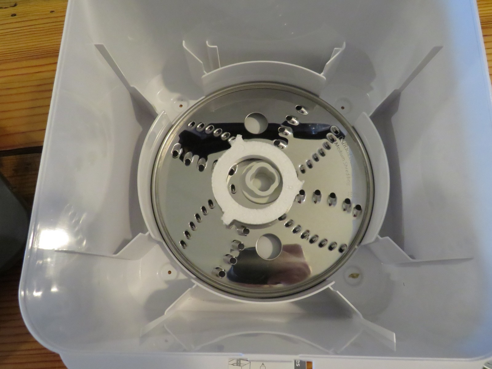 Fabulous Kitchenaid Food Processor Attachment Blade Complete Set with Case
