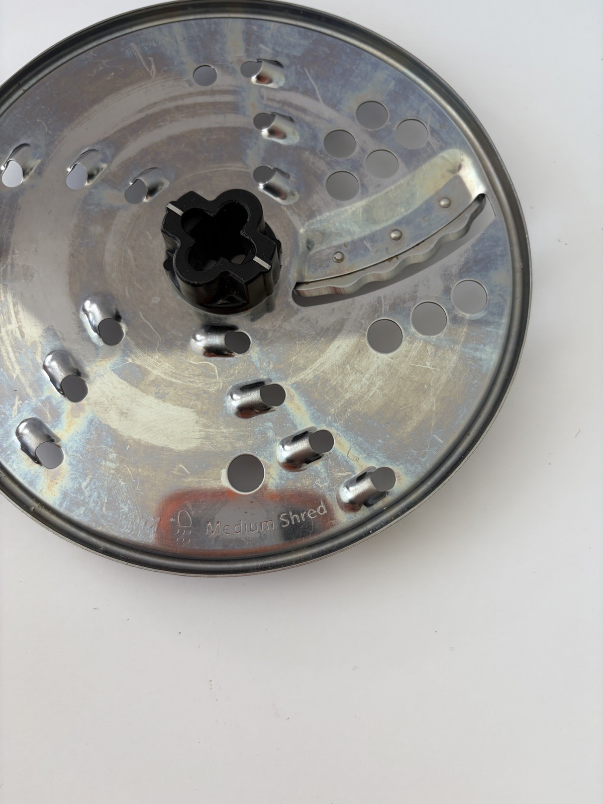 Round Shredder Blade for KitchenAid Food Processor E105402 Rotary Chopper