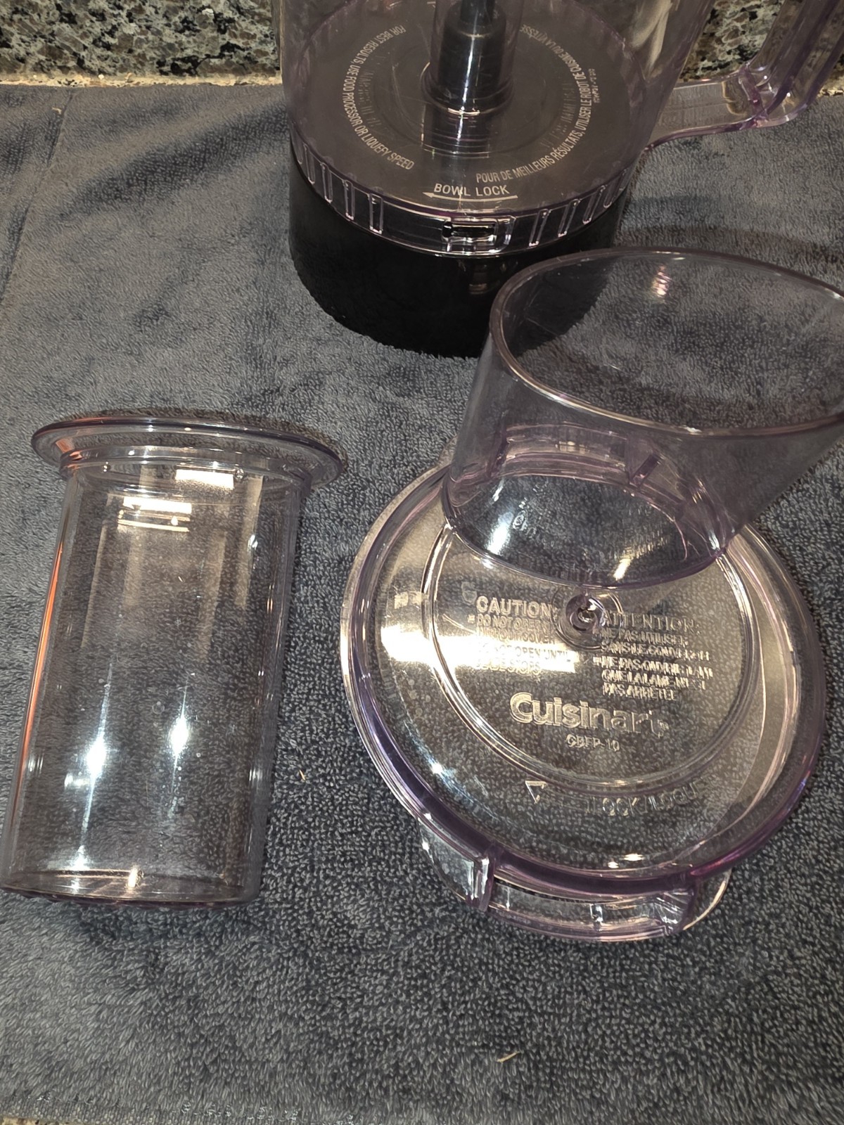 Cuisinart SmartPower Duet Blender / Food Processor AFP-7 Attachment w. New Blade