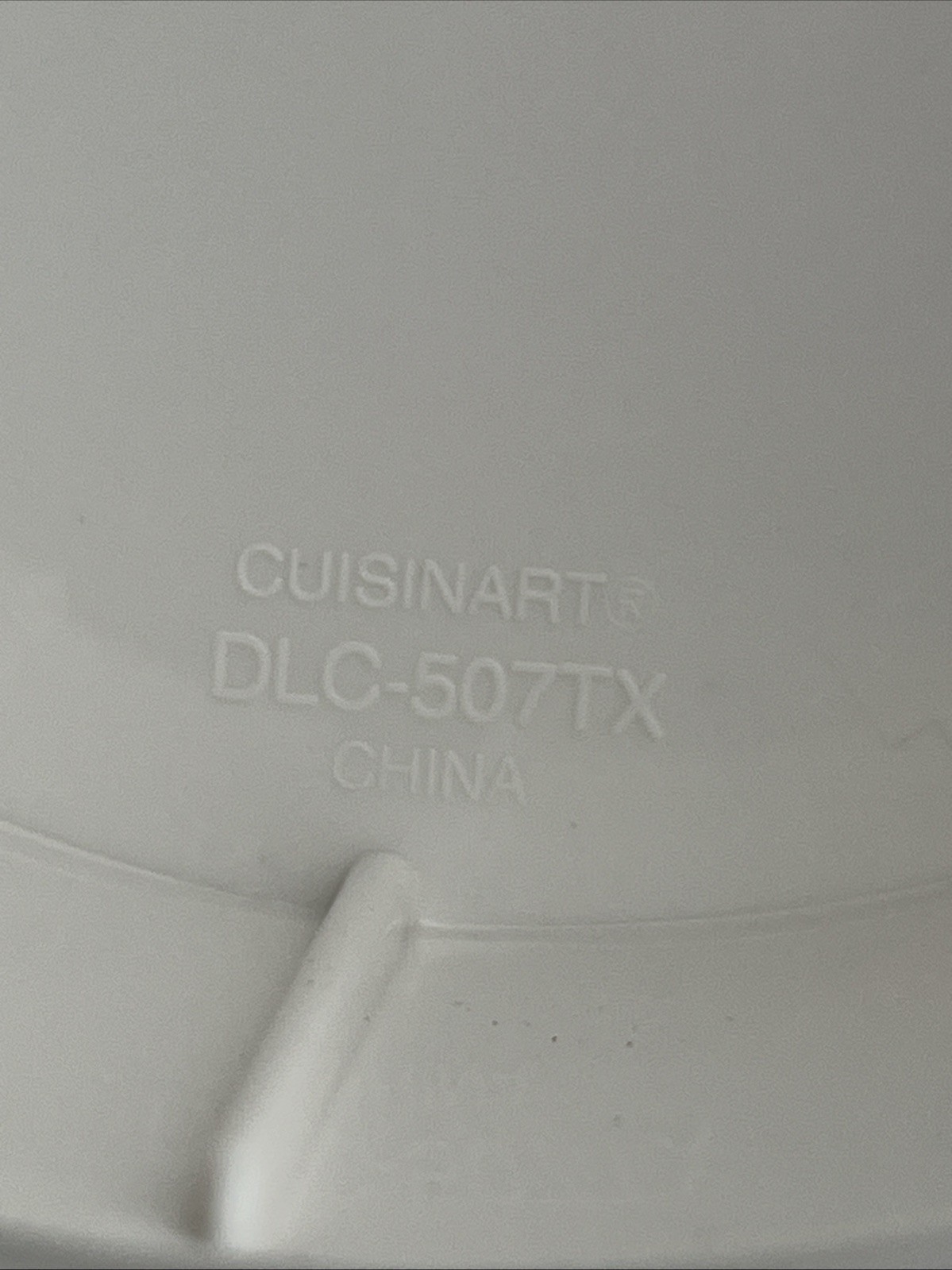 Cuisinart Little Pro Food Processor Citrus Juicer Chute Extractor DLC-507TX
