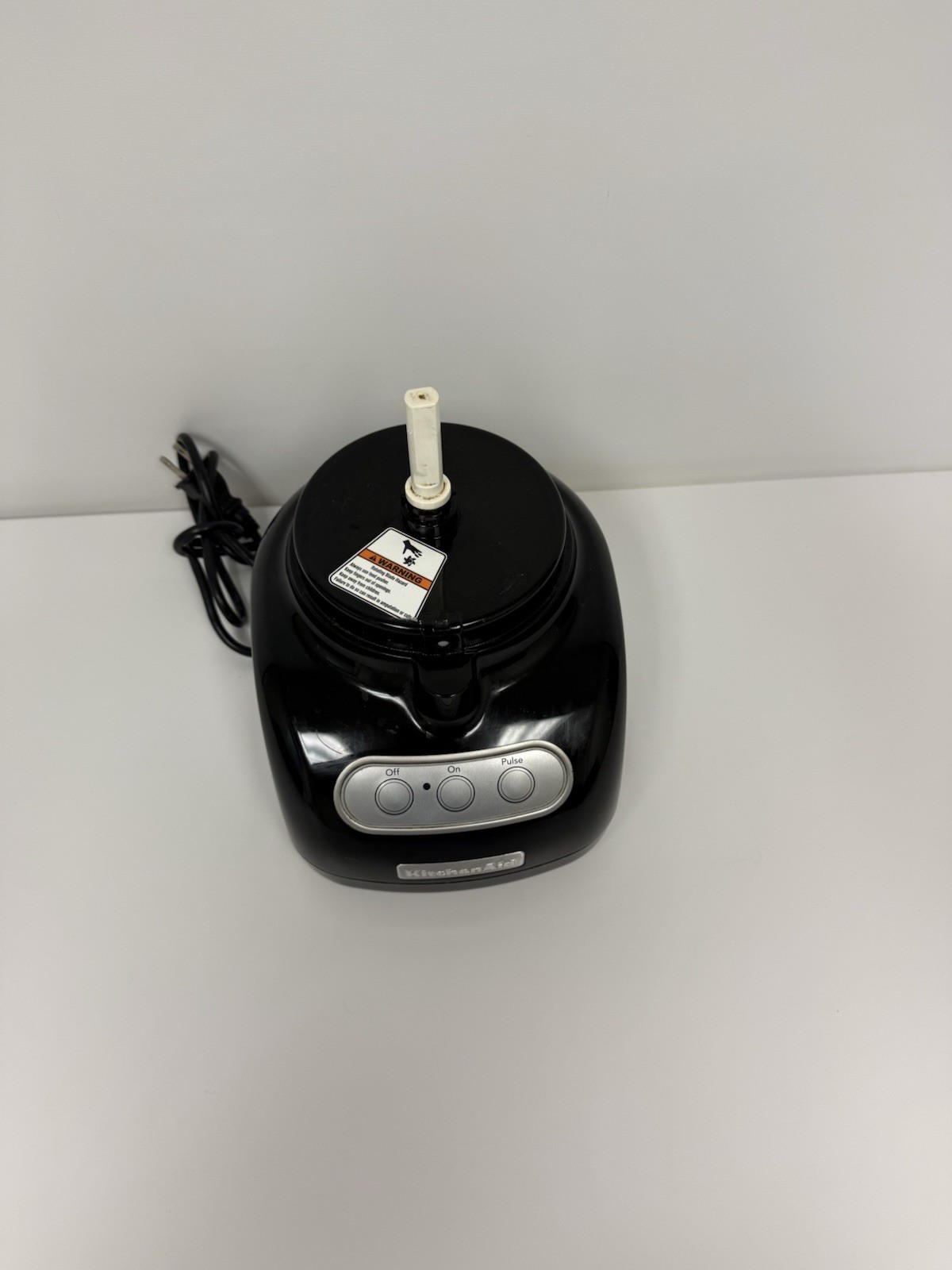 Kitchen Aid 7-Cup Food Processor Model KFP7200B1 Motor Base Only Working Black