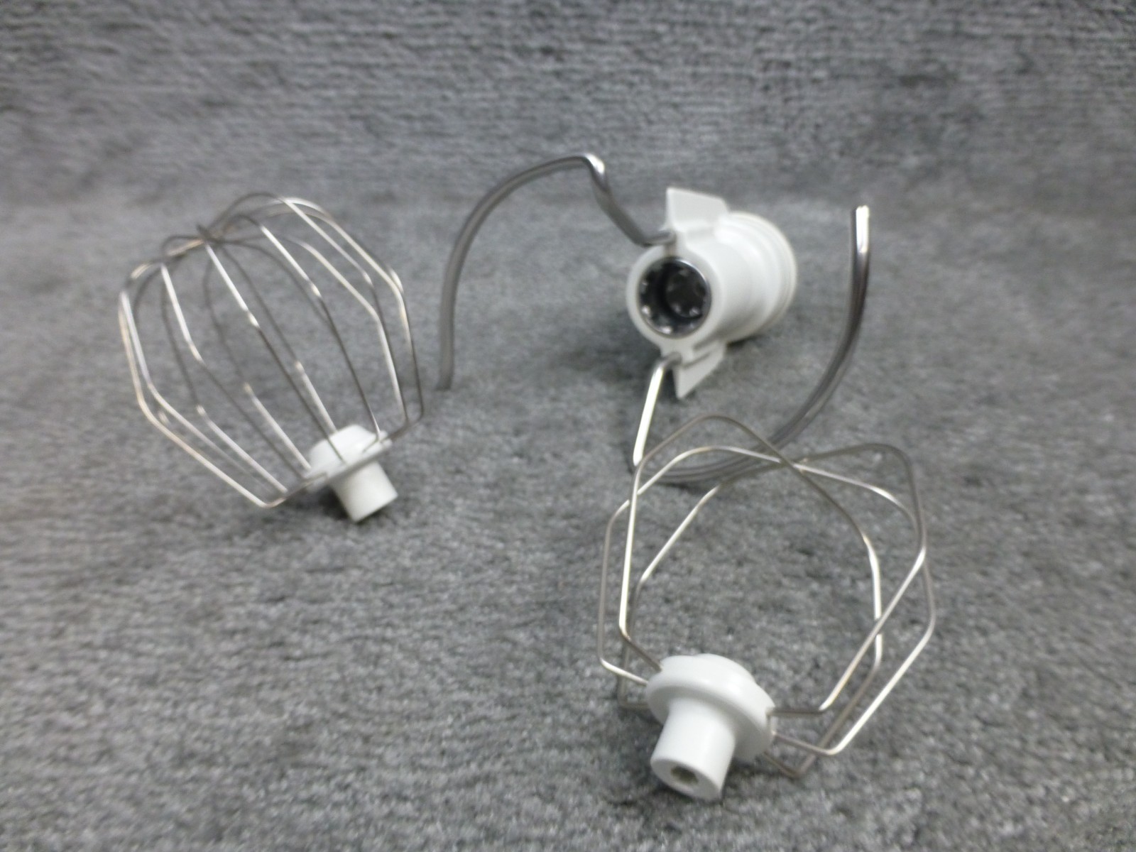 LOT OF 4 Braun K1000 3210 Food Processor PARTS Mixing ARM Whisk Dough