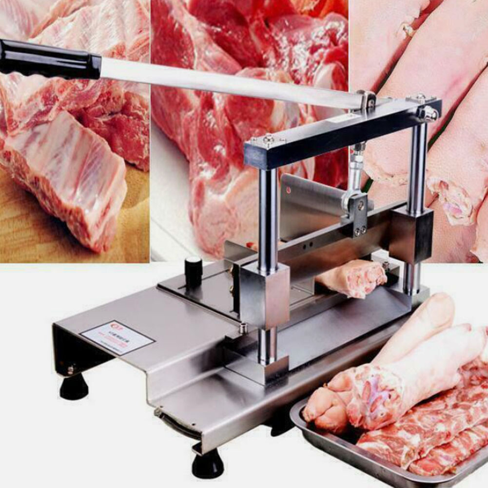 Manually Pig Ribs Bone Saw bone cutter chop bone cutting machine 250mm