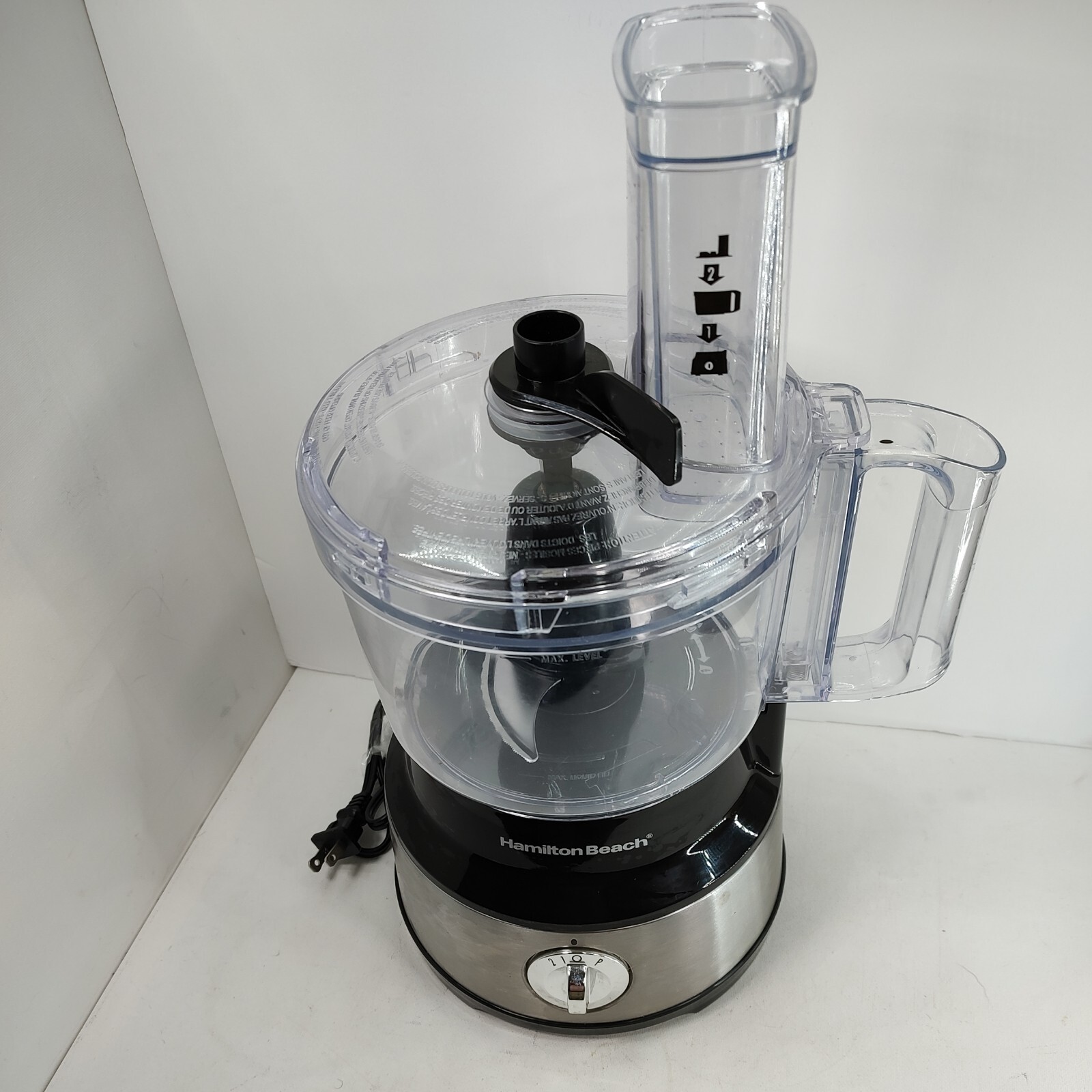 Hamilton Beach Food Processor & Vegetable Chopper For Parts.Works Great,READ.