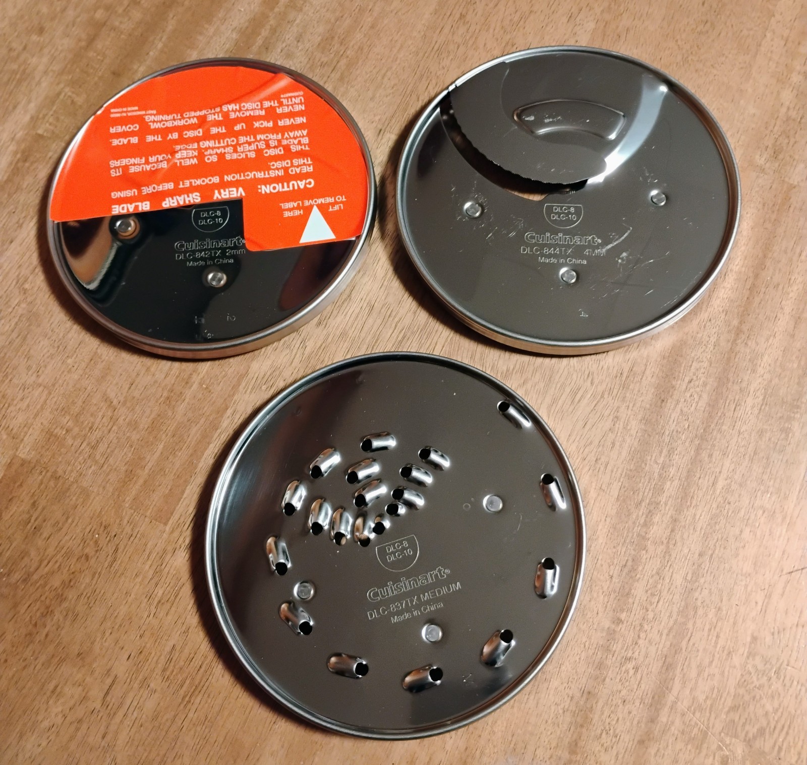 Cuisinart DLC-8 DLC-10 Food Processor DISCS DLC-837TX Medium DLC-842 DLC-844