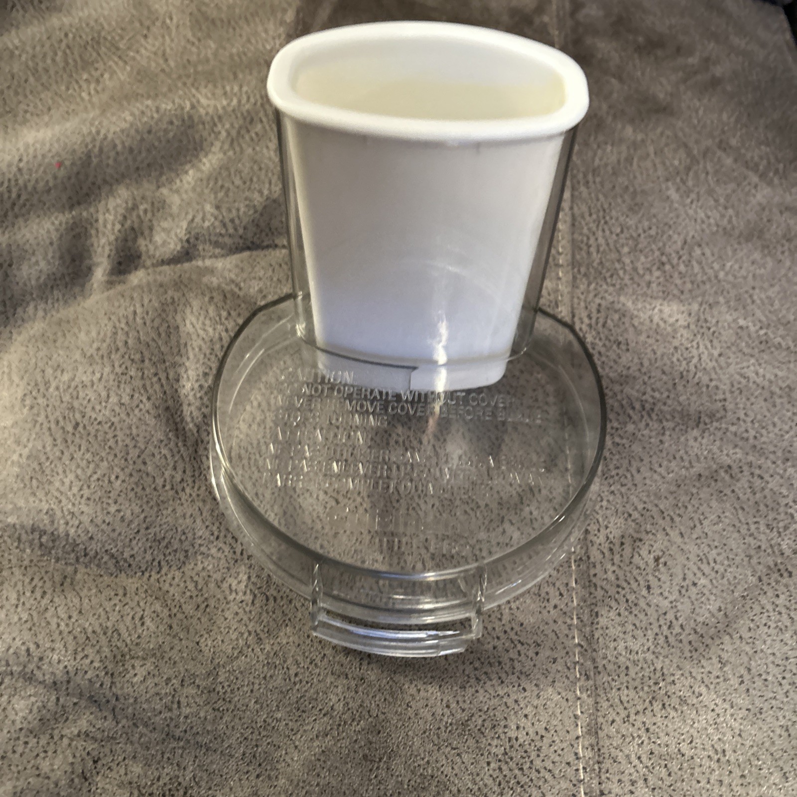 Cuisinart Handy Prep DFP-3 Lid & Pusher Replacement Part DLC-504TX