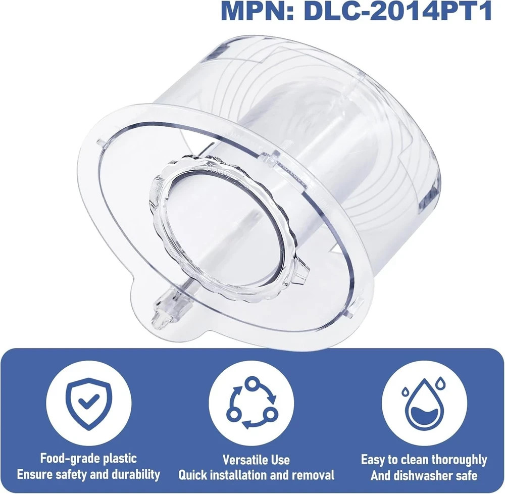 Food Processor Parts Replacement Bowl and Cover Set Fits DFP-14 DLC-2014