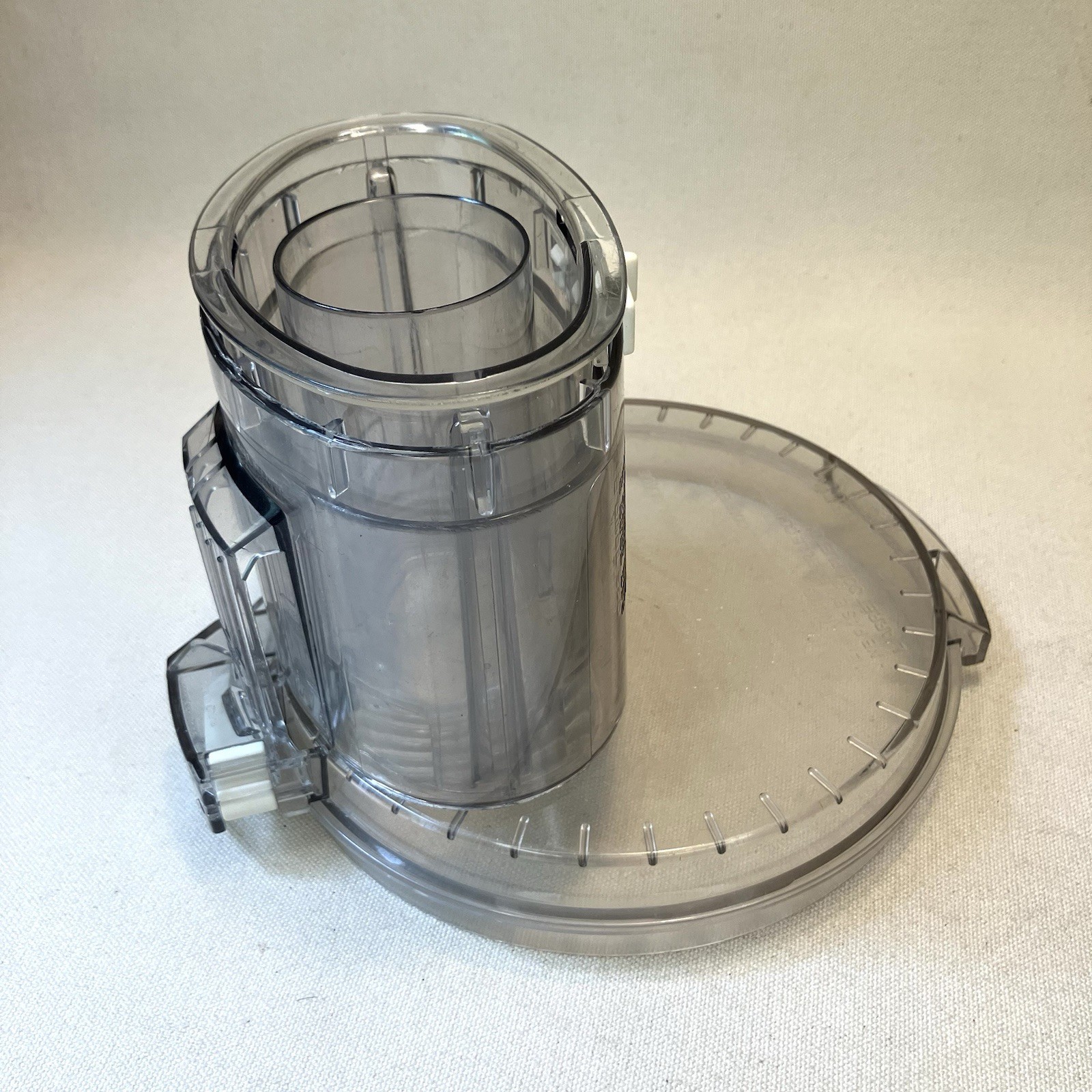 Cuisinart DLC-7 Super Pro Food Processor Clear Lid Chute NO Pusher DLC-017BGTX