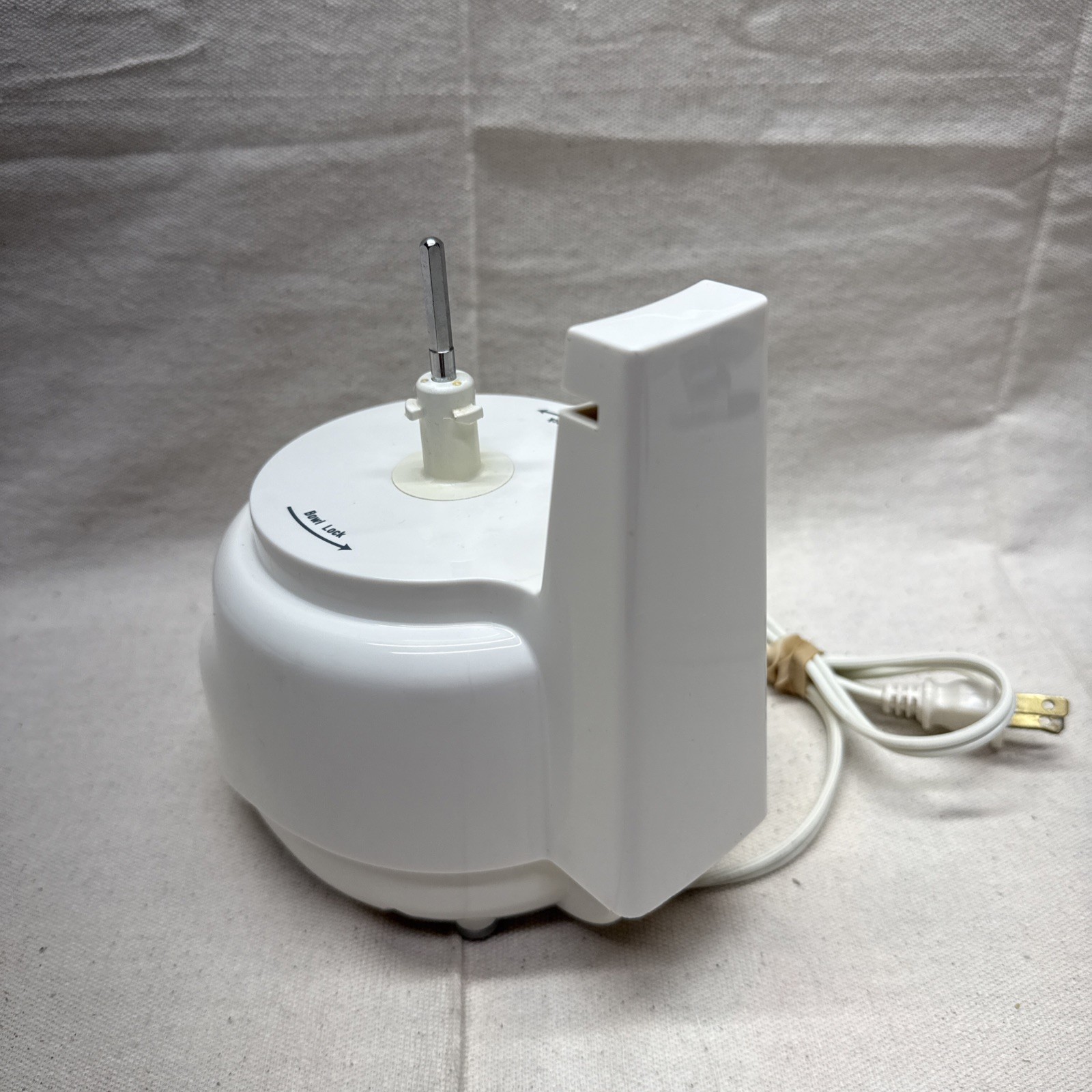 Cuisinart Food Processor DLC-2A Motor Base ONLY Mini-Prep Plus White Tested
