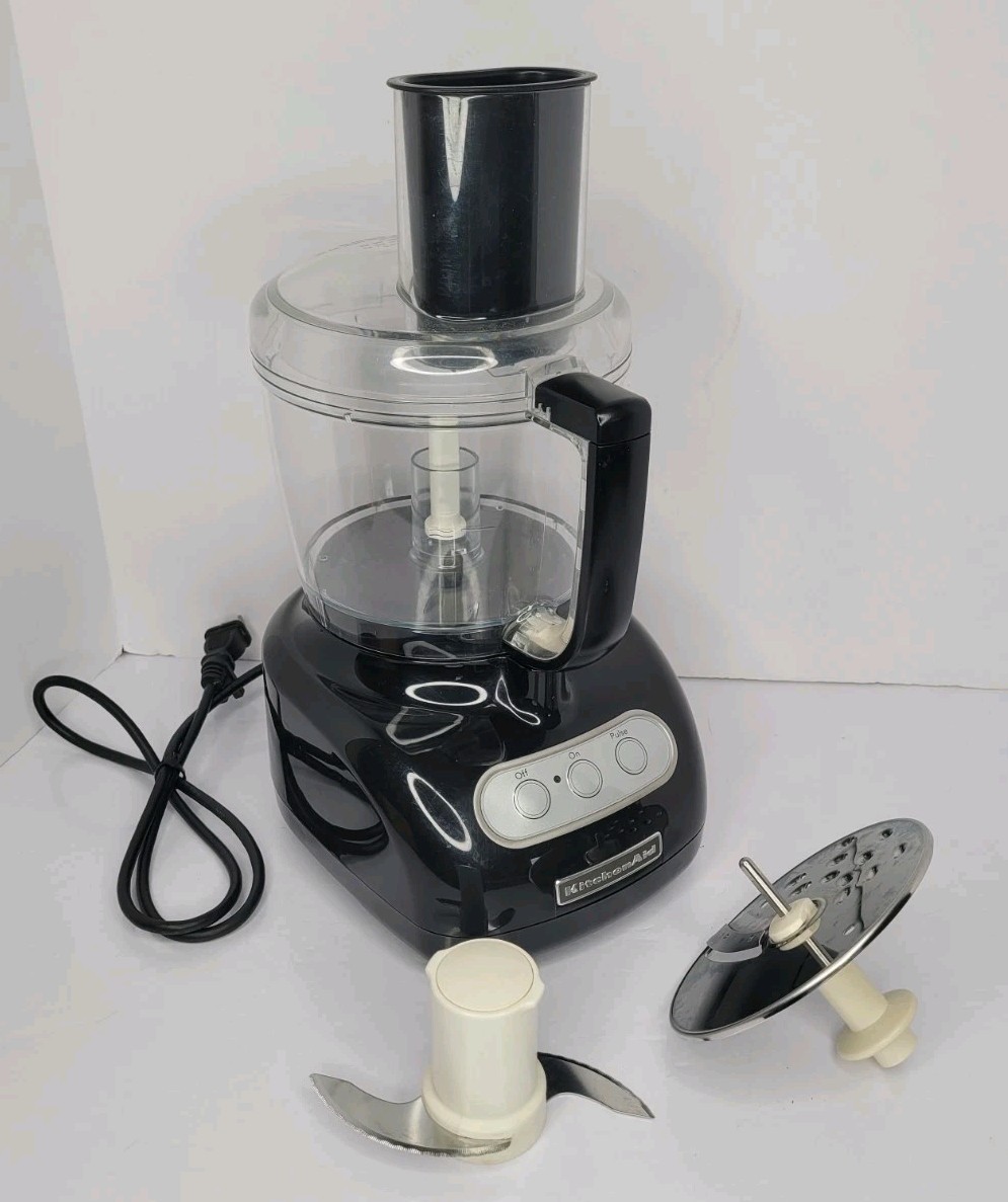 KitchenAid Food Processor KFP715OB2 Kitchen Aid Tested Black 7 Cups 56oz
