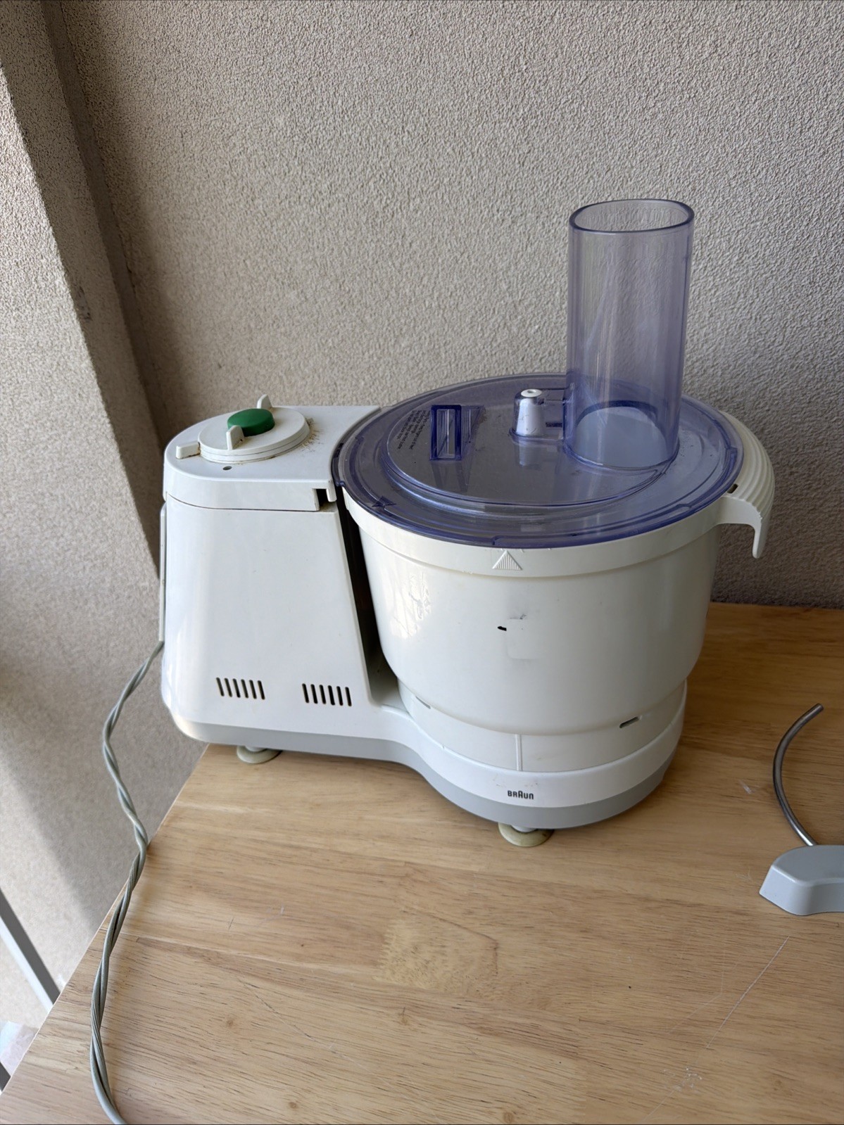 Braun Model 3210 Food Processor Preparation Center Made in Germany TESTED WORKS