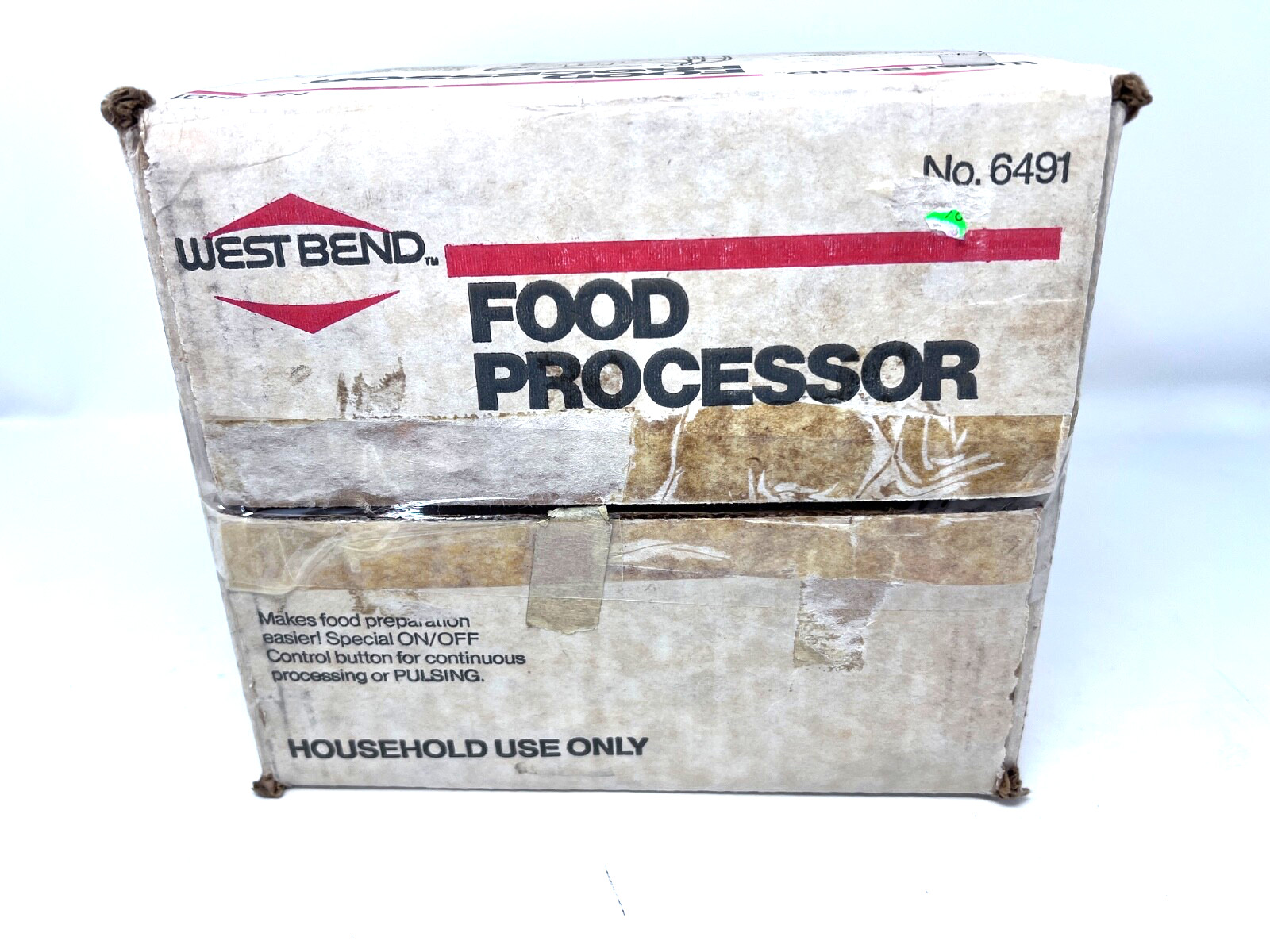 West Bend High Performance Food Processor Model 6491