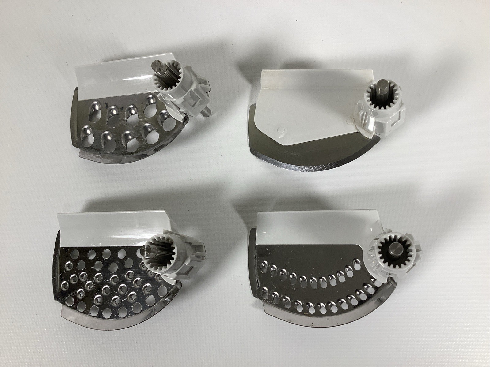 Braun Food Processor 4258 4259 4261 Lot of 4 Blade Inserts Replacement Parts