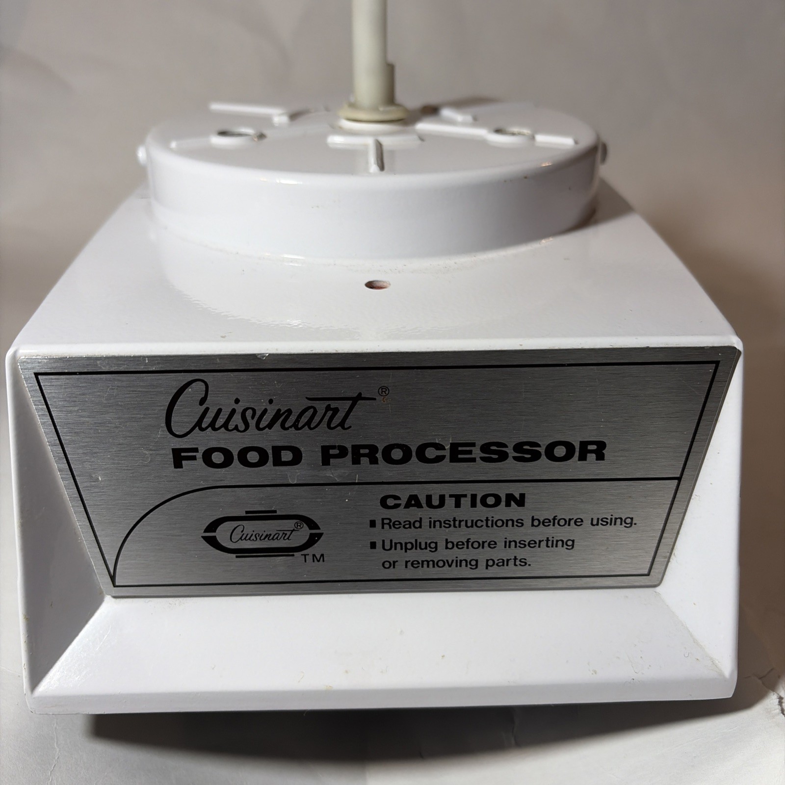 Cuisinart Food Processor Base CFP 5A Made In – France Robot-Coupe D8 VTG Tested