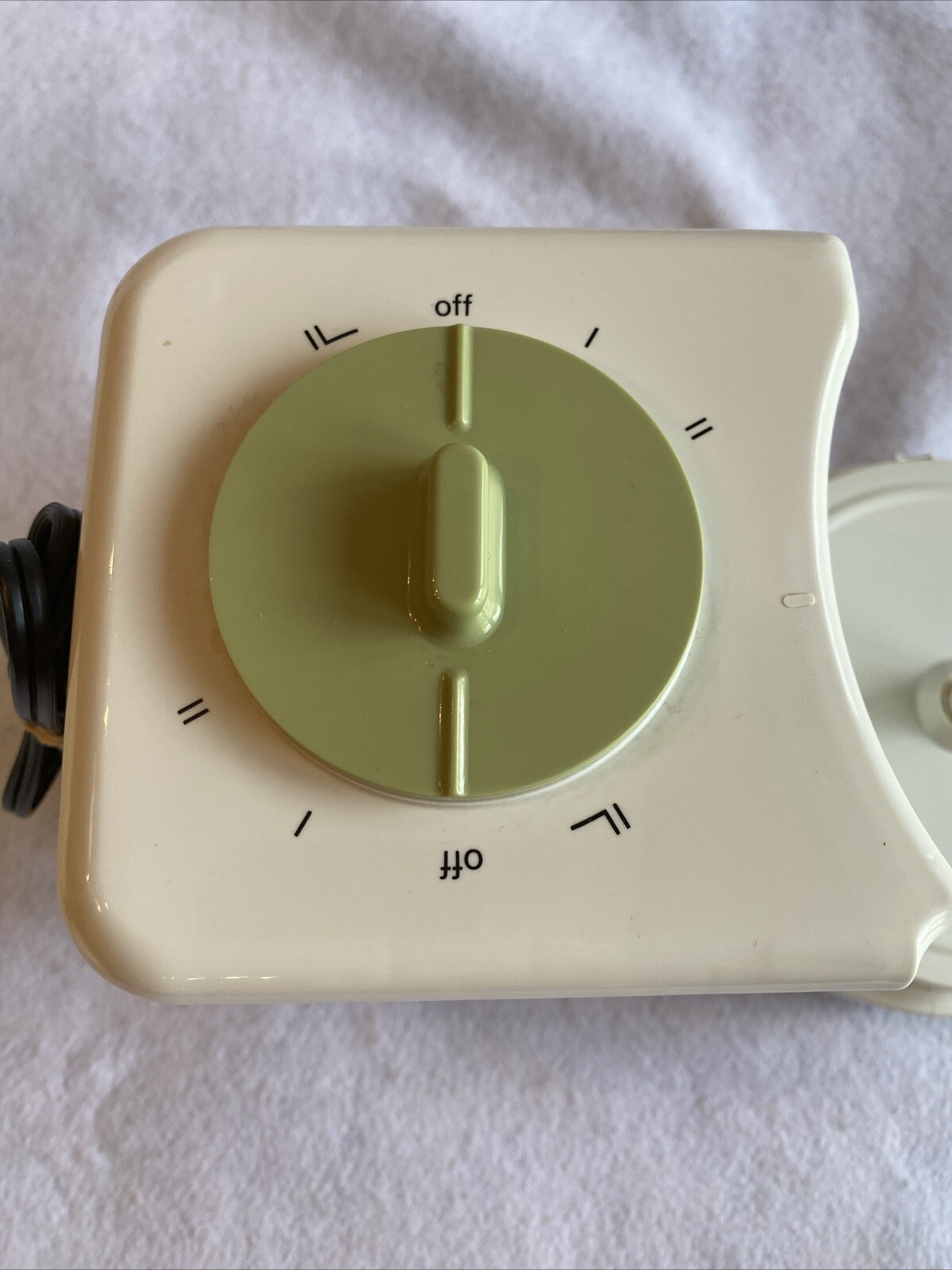 Braun Food Processor Model 4259 Power Base Unit TESTED & Working Spindle Cracked