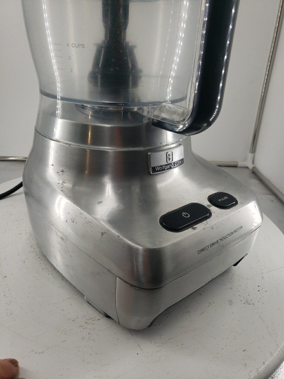 Wolfgang Puck Food Processor Model 900W Induction Motor Base, Etc