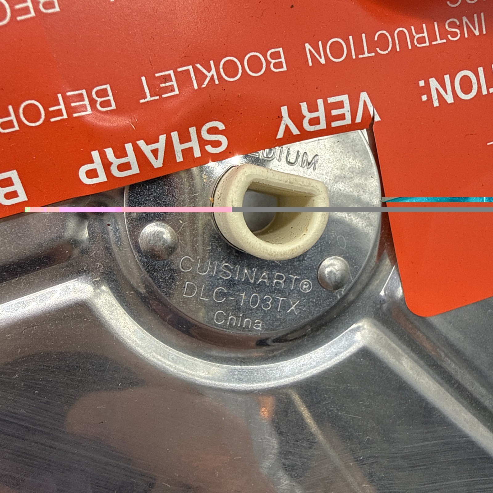Cuisinart DLC-5TX Food Processor Discs: DLC-108TX Shred & DLC-103TX