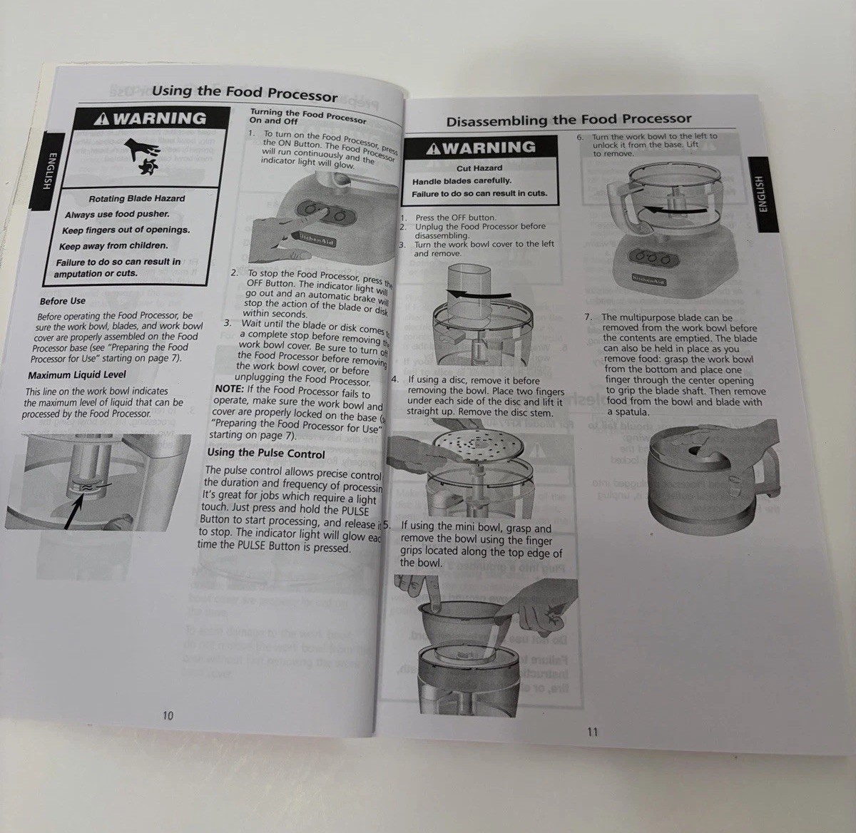 KitchenAid KFP740 9 Cup Food Processor Instruction Manual