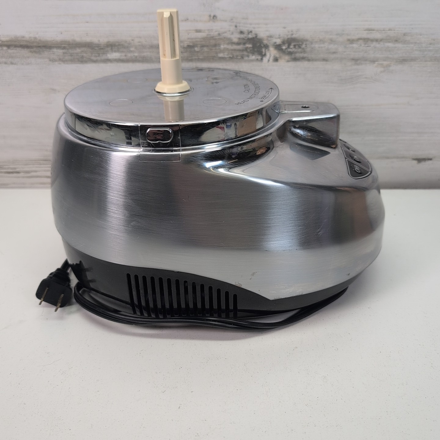 Cuisinart DLC-2011 Prep 11 Food Processor Motor Base Chrome OEM Tested