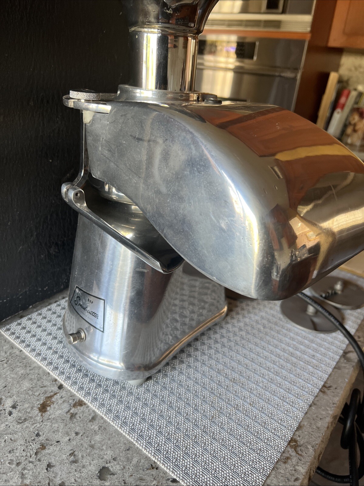 Vintage RYP Healthmaster Centrifugal SS Speed-cutter Food Processor Steampunk