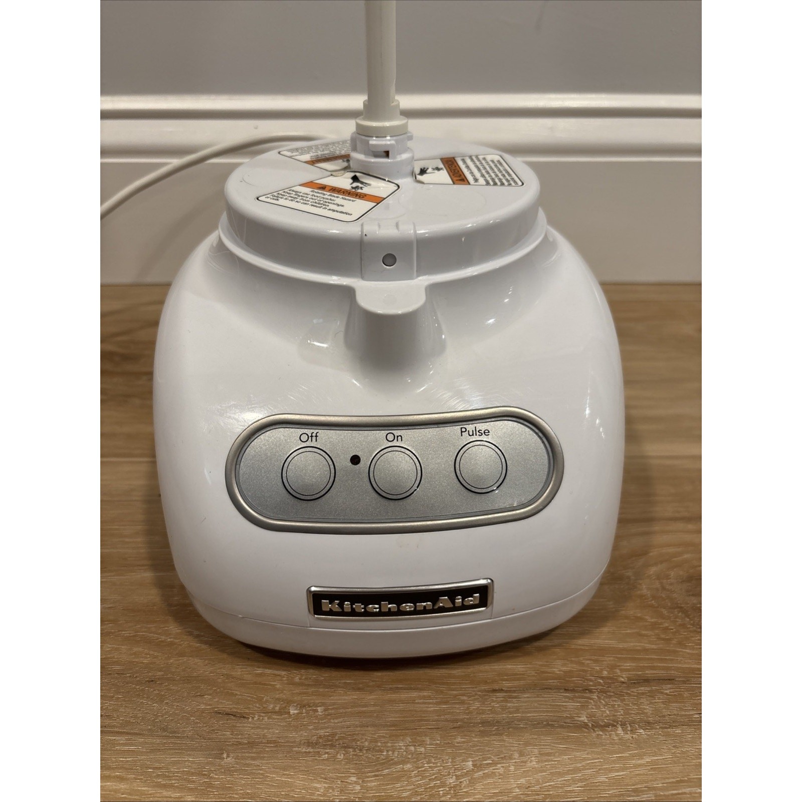 KitchenAid Food Processor KFP715WH2 Base Only White Tested
