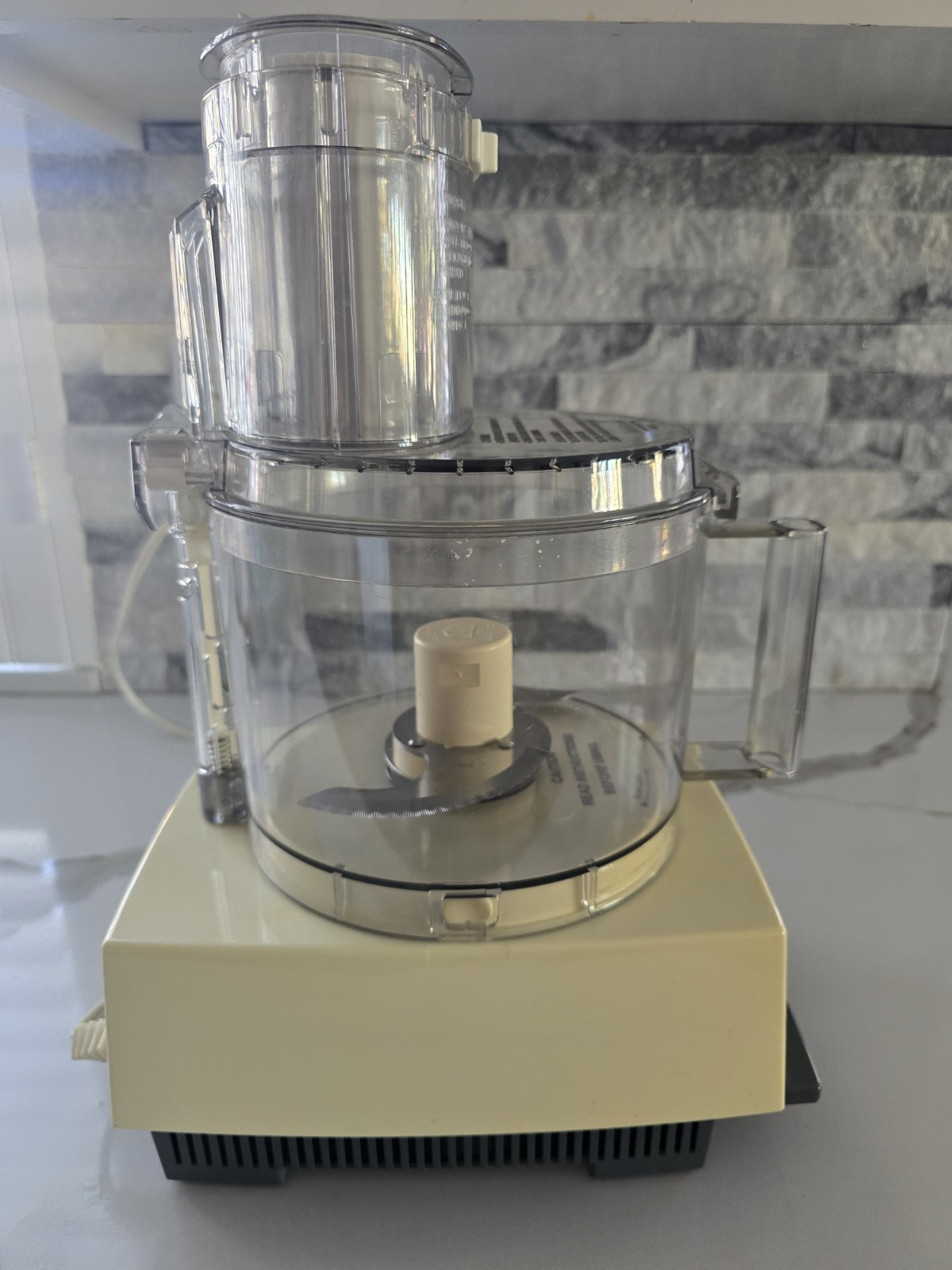 Cuisinart Deluxe 11 Cup Food Processor & Accessories Tested Works
