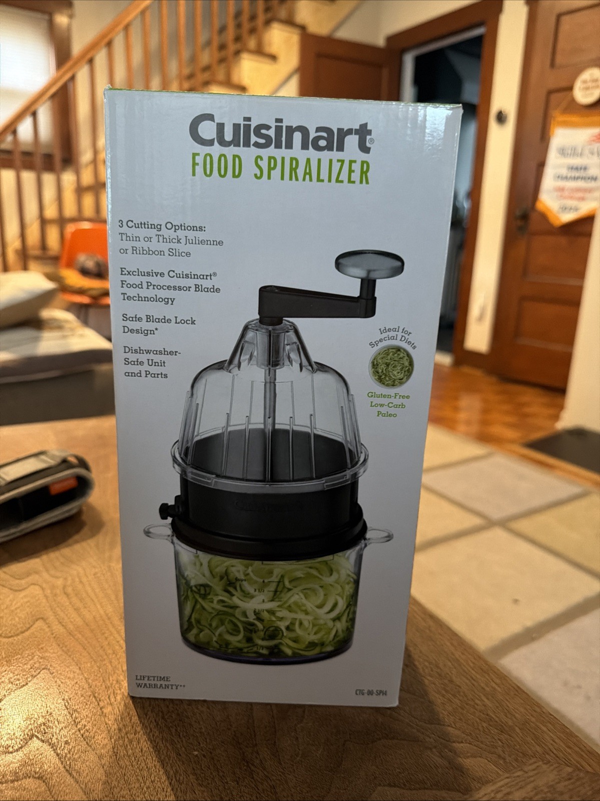 Cuisinart Food Spiralizer Manual Multifunctional Kitchen Gadget New CTG-00-SP14