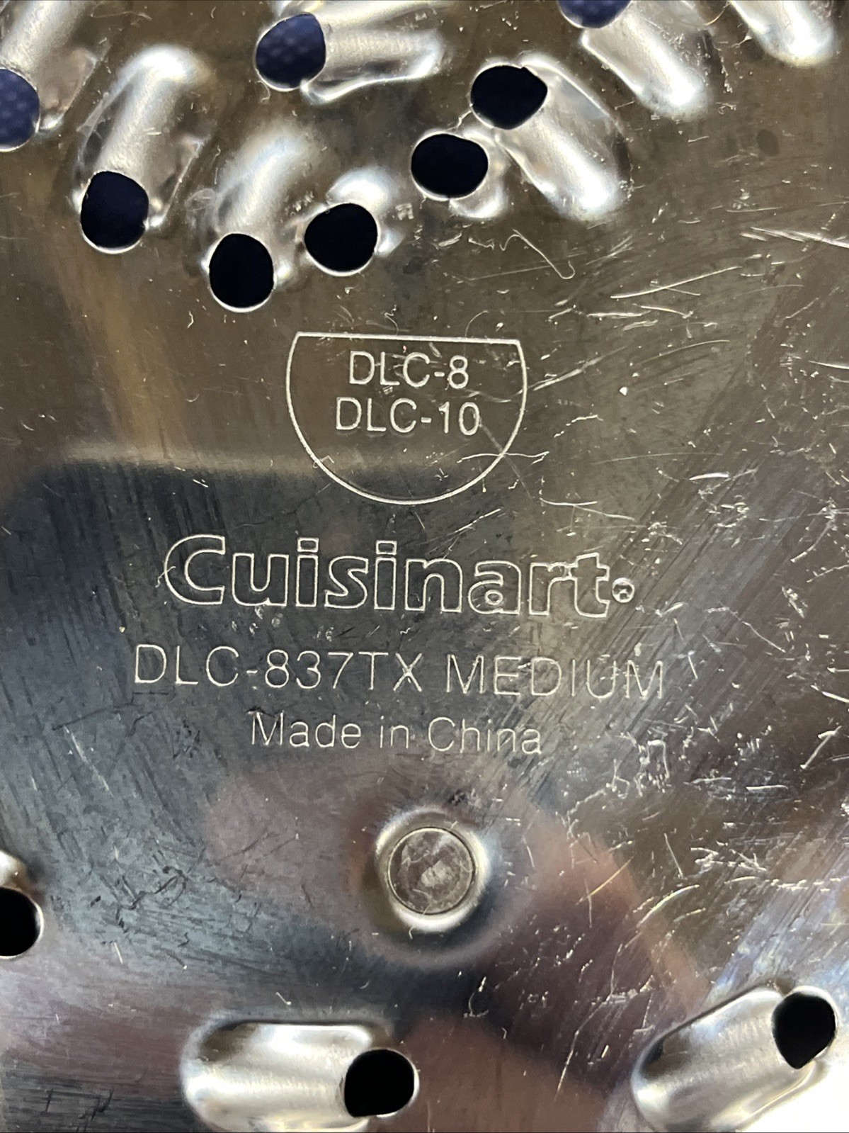 Cuisinart DLC-10 DLC-8 Slicer & Shredder Discs Replacement Parts DLC-837 DLC-844