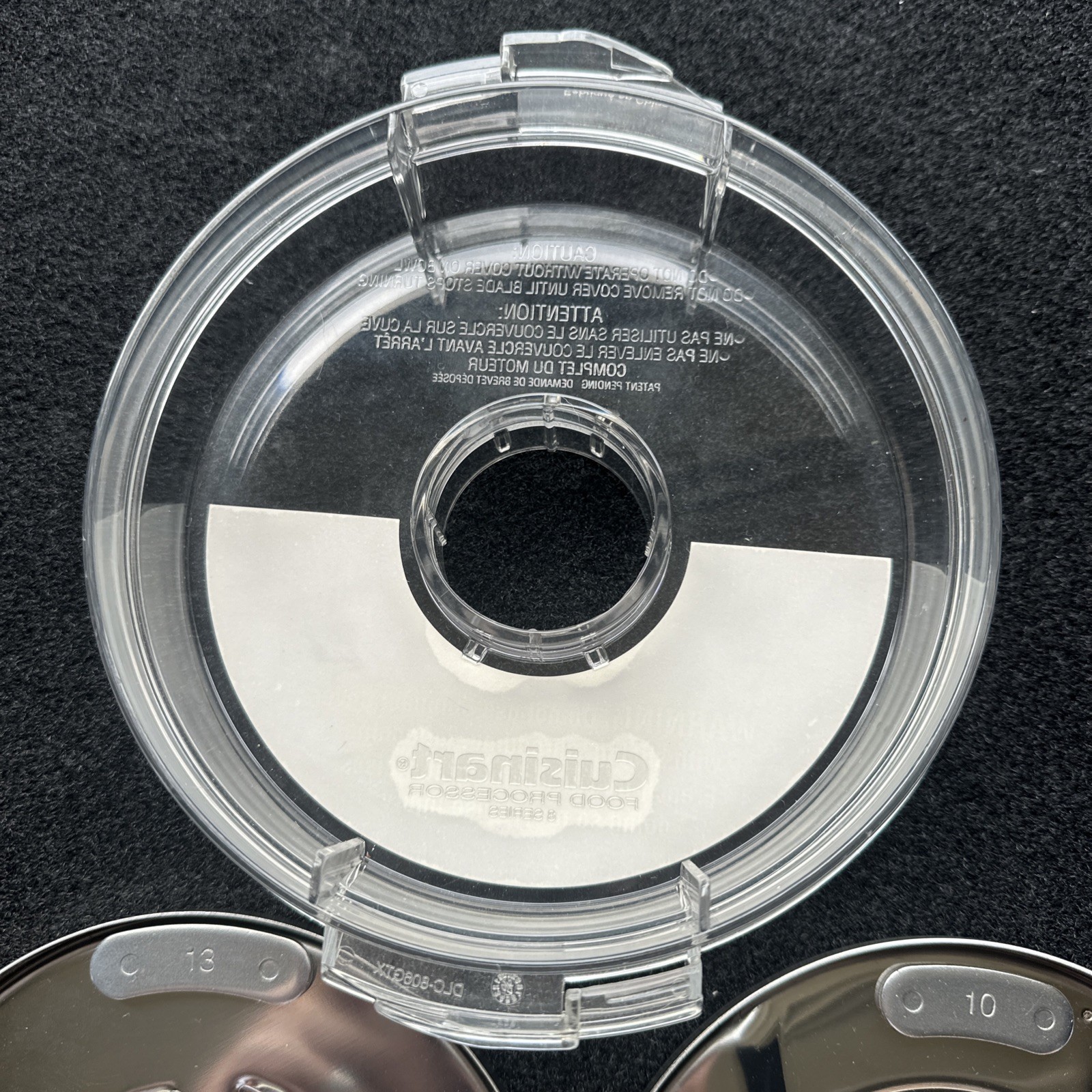 Cuisinart Food Processor DLC-837TX DLC-844TX DLC-842TX Blades + Cover