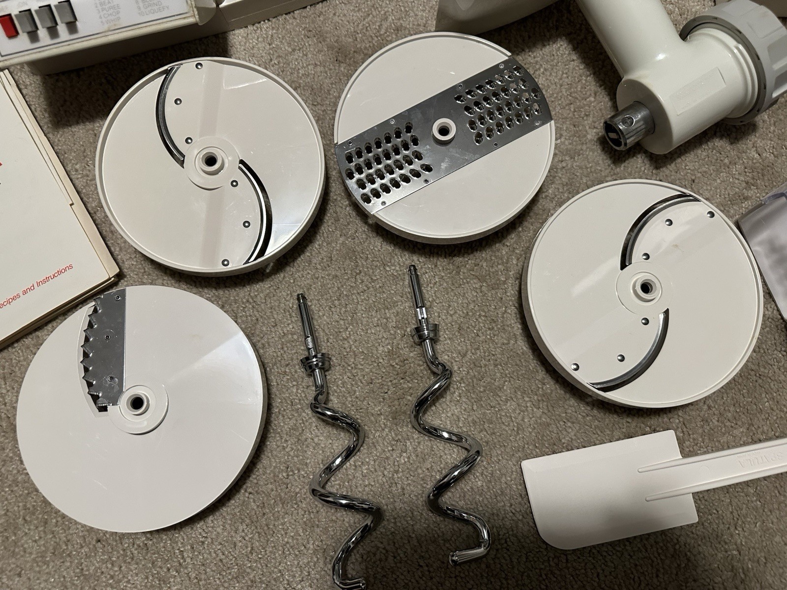 Oster Electronic Kitchen Center, Meat Grinder, Shredder, Whisks, Ice Cream Maker