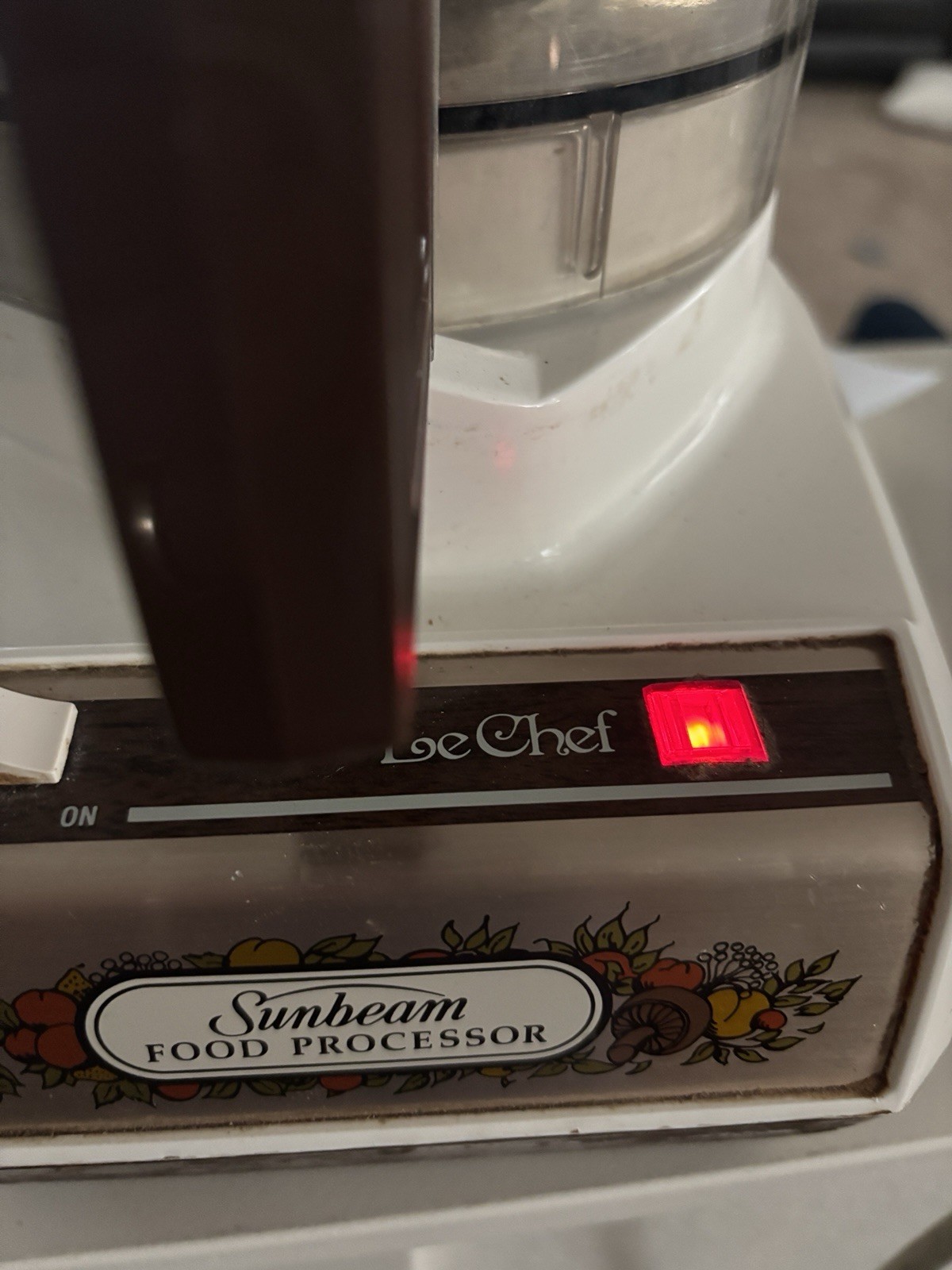 Vintage Sunbeam Le Chef 14-11 MixMaster Food Processor Motor Base Only – Works