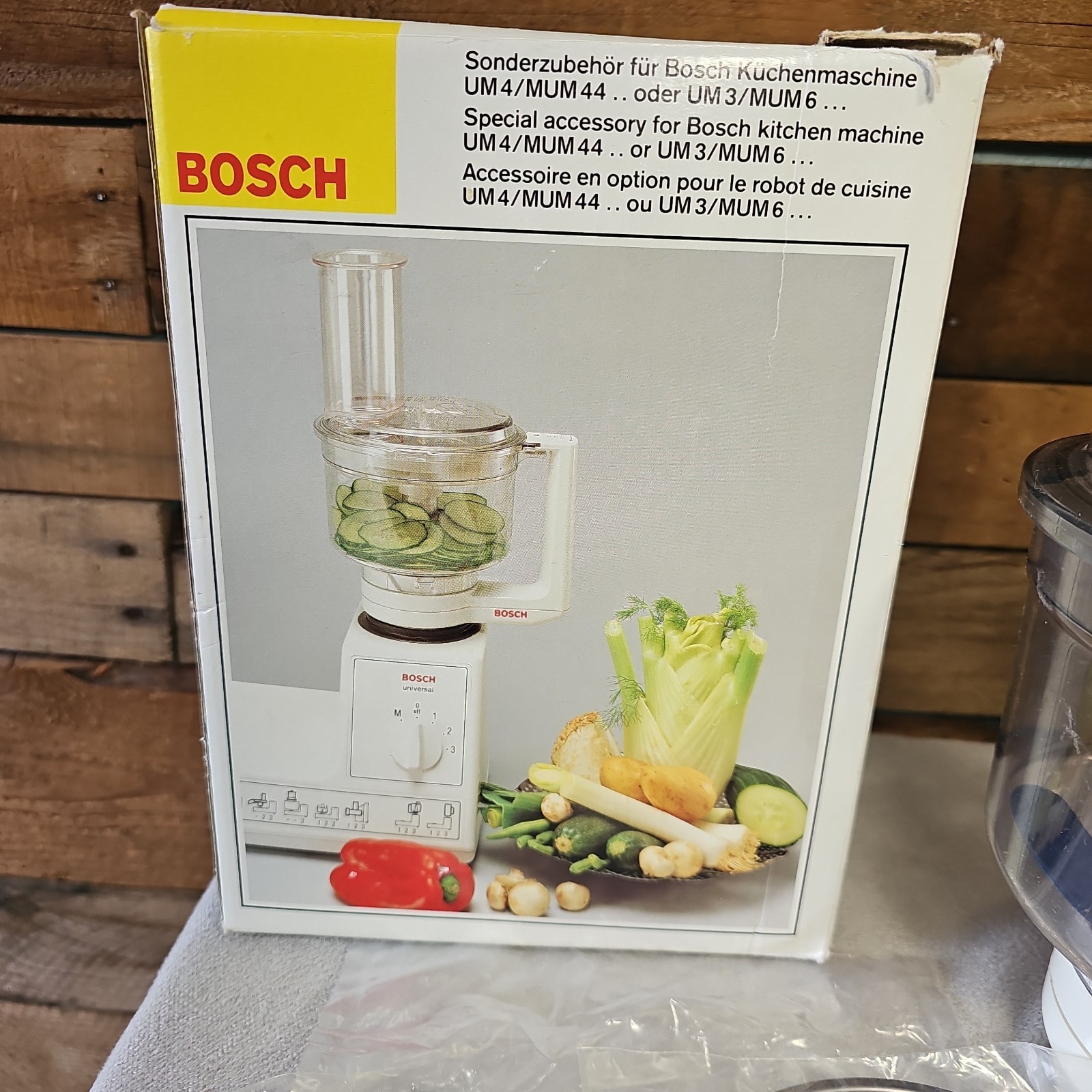 Bosch Multi Mixer Food Processor Attachment Blades MUM 6621UC 6622UC MUZ6 MM3
