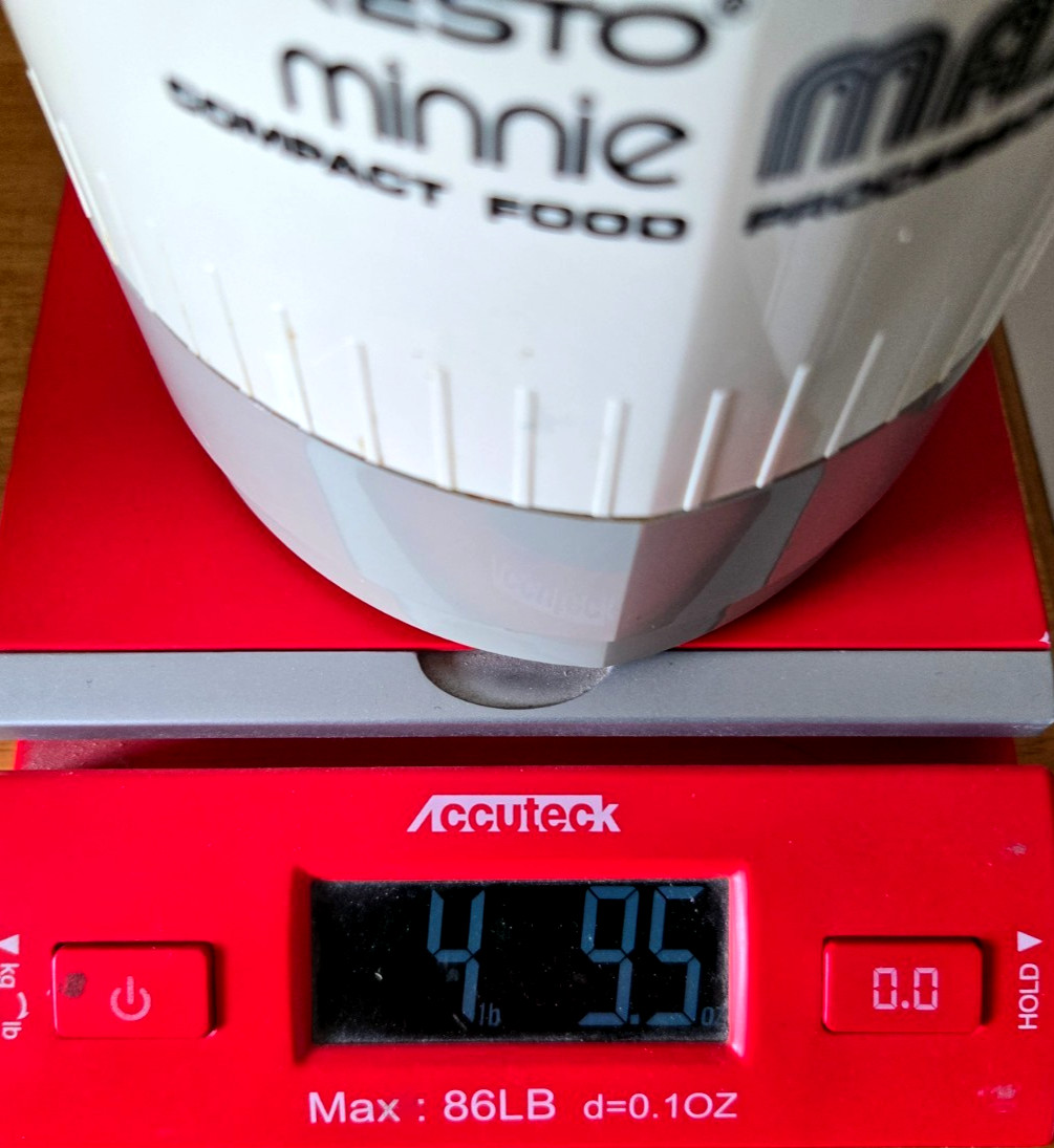 Vtg Presto Minnie Max Compact Food Processor 0290002 Shred Slice Chopper ~ Video