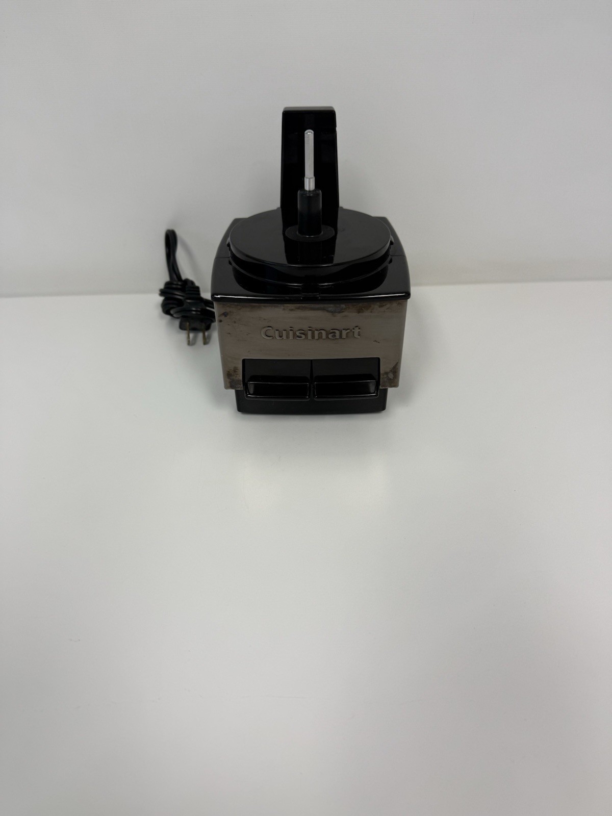 Cuisinart Mini-Prep Food Processor 2.6-Cup Black Stainless Steel DLC-1SS Motor