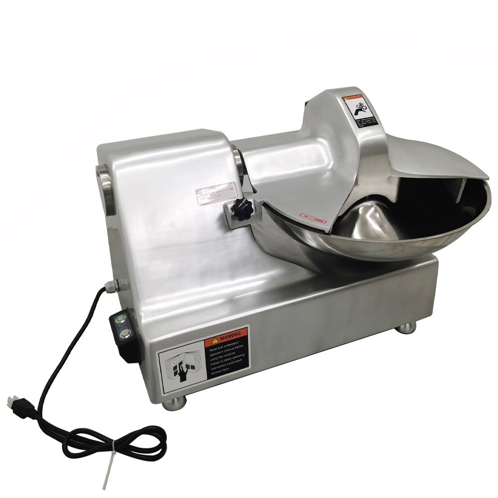 8L Bowl Meat Cutter Machine Commercial Food Vegetables Chopper Processor 110V
