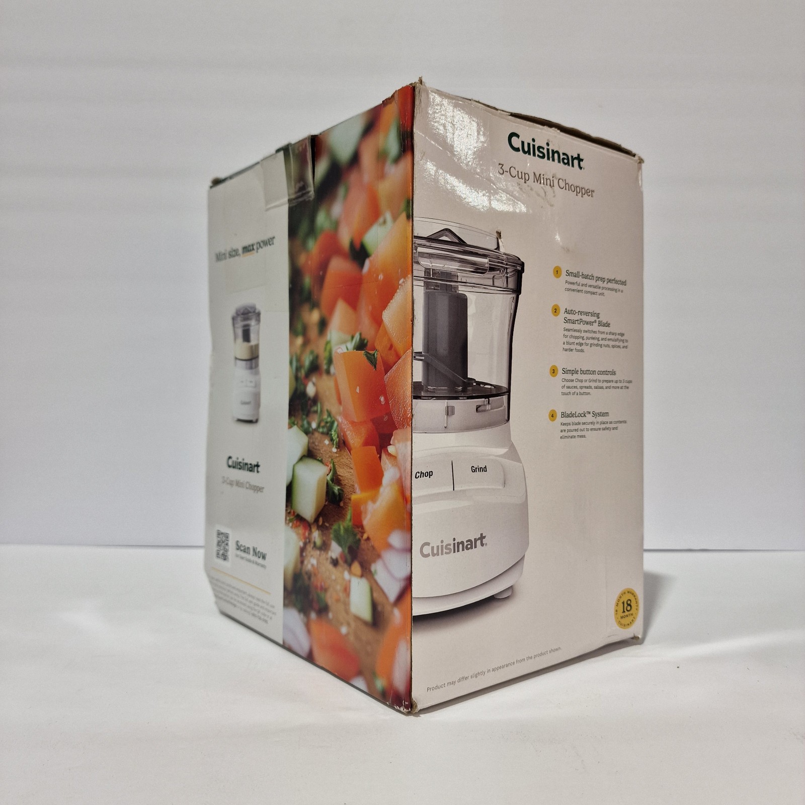 Cuisinart Core 3 Cup Mini Chopper CCH-3: Compact Food Processor & Vegetable 250W