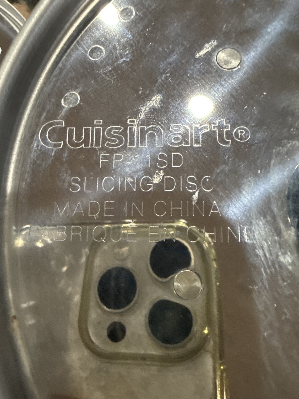 Cuisinart 11x Food Processor Blades FP-11SD (OEM) / FP-11FD Slice/Shred Disc